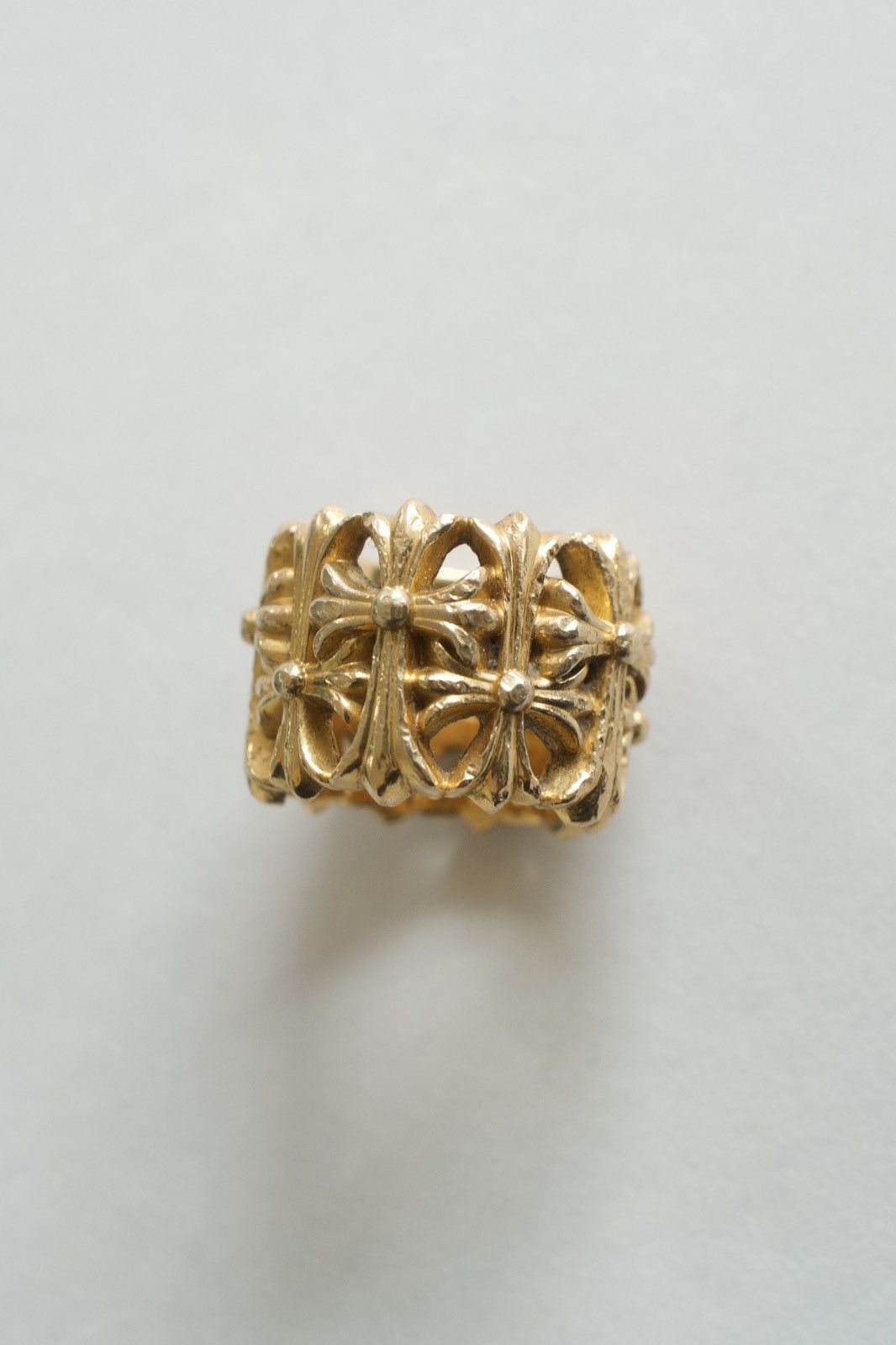 Chrome Hearts 22k Gold Cemetery Ring Size 6 Size ONE SIZE - 1 Thumbnail