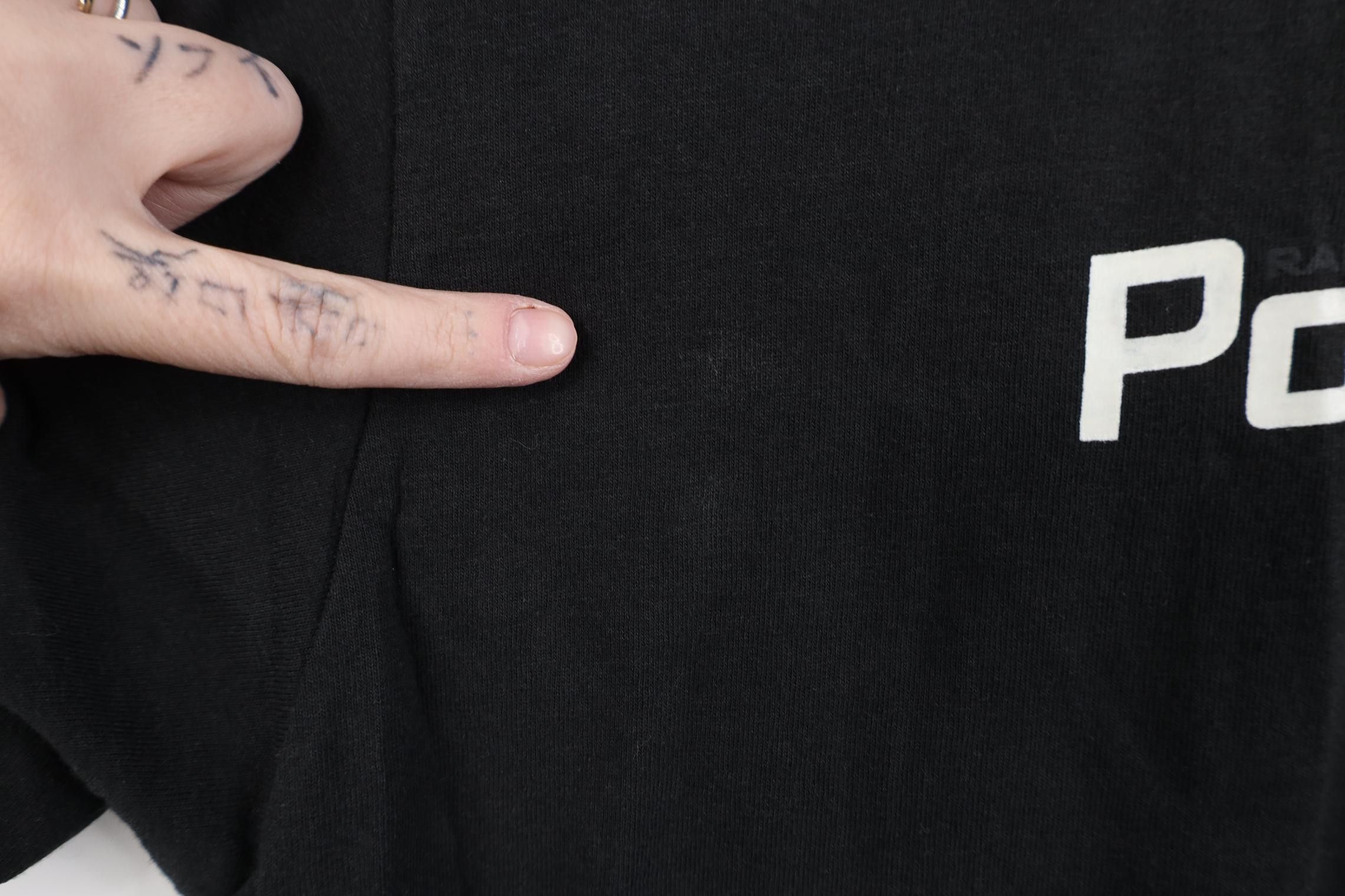 Polo Ralph Lauren Deadstock Vintage 90s Ralph Lauren Monogram T-Shirt Black Size US XL / EU 56 / 4 - 9 Thumbnail