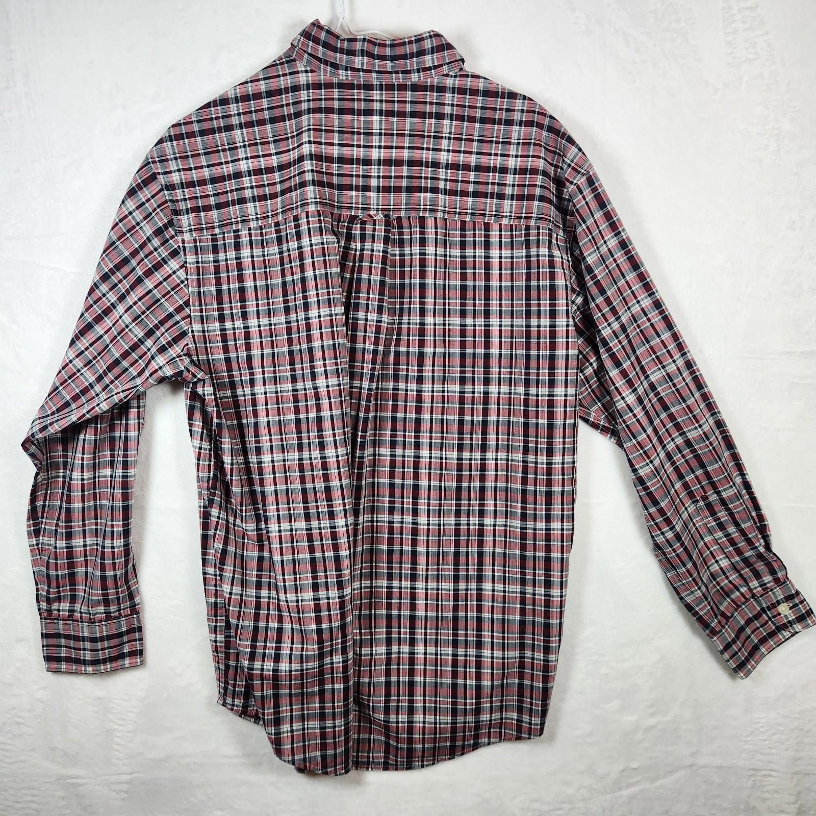 Chaps Chaps Easy Care Plaid Multicolor Shirt Size Large Size US L / EU 52-54 / 3 - 6 Thumbnail