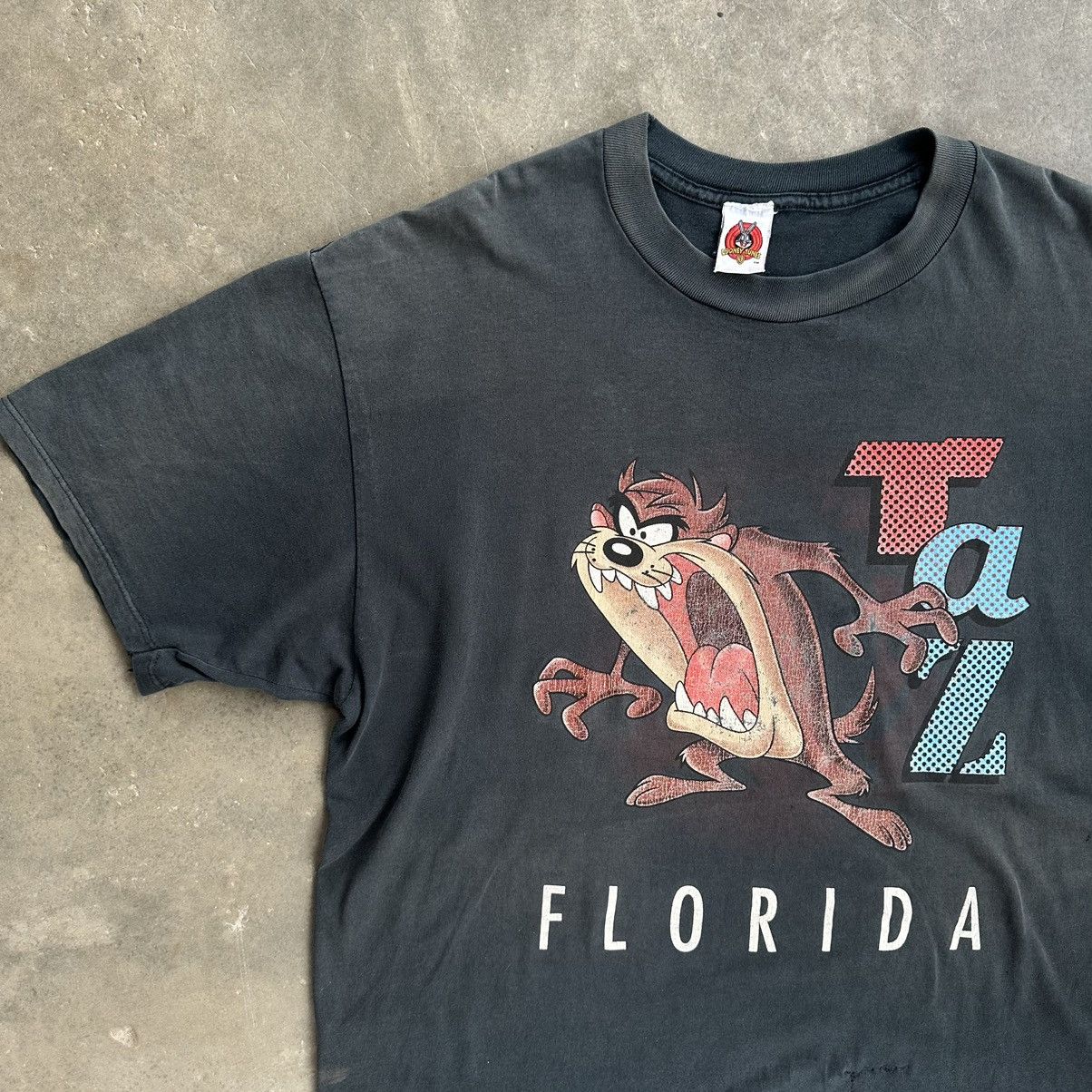 Vintage × Warner Bros Vintage Taz 90’s Size US XL / EU 56 / 4 - 2 Thumbnail