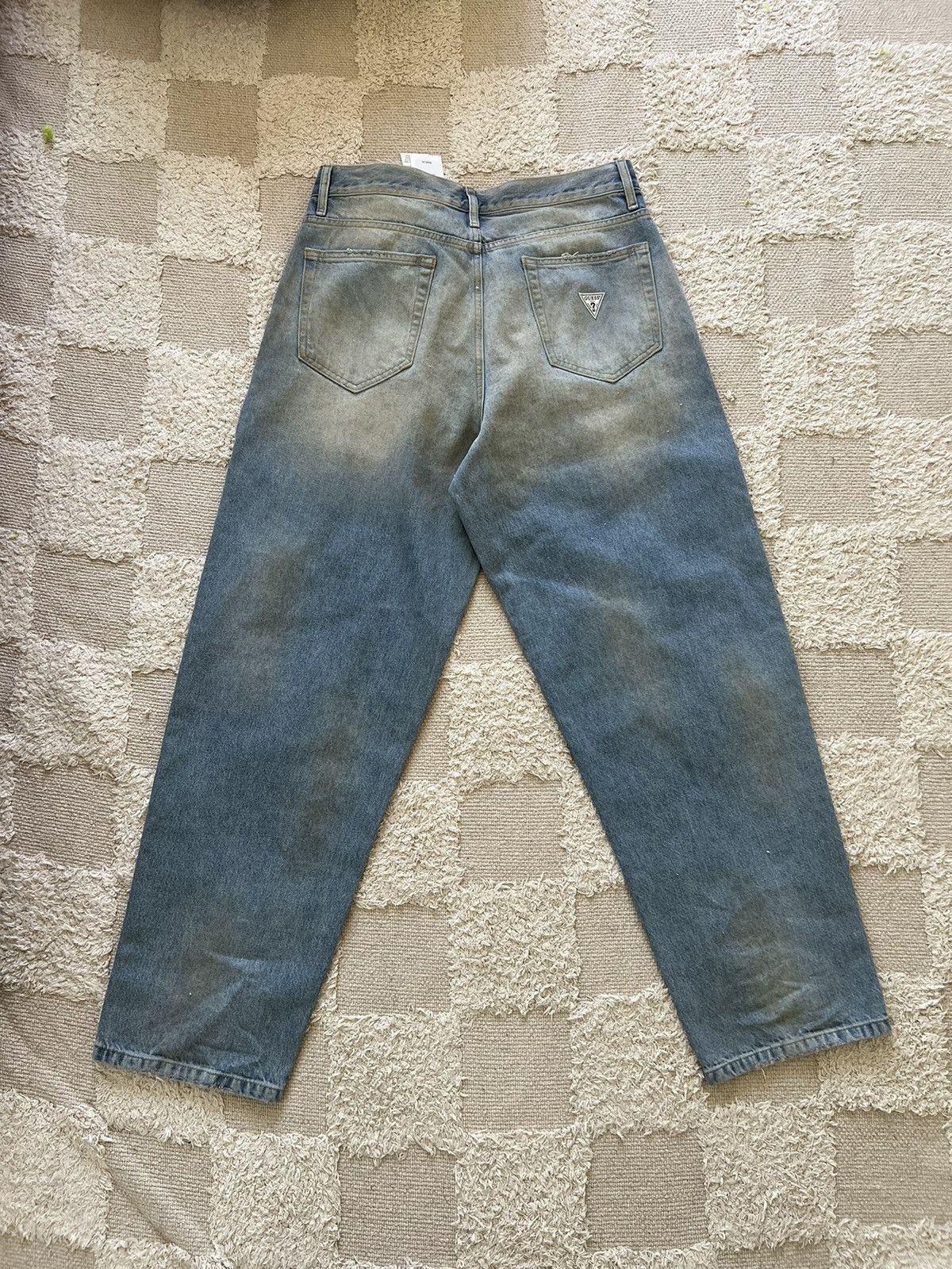Guess Guess USA Dirty Denim Jeans Size US 31 - 2 Thumbnail