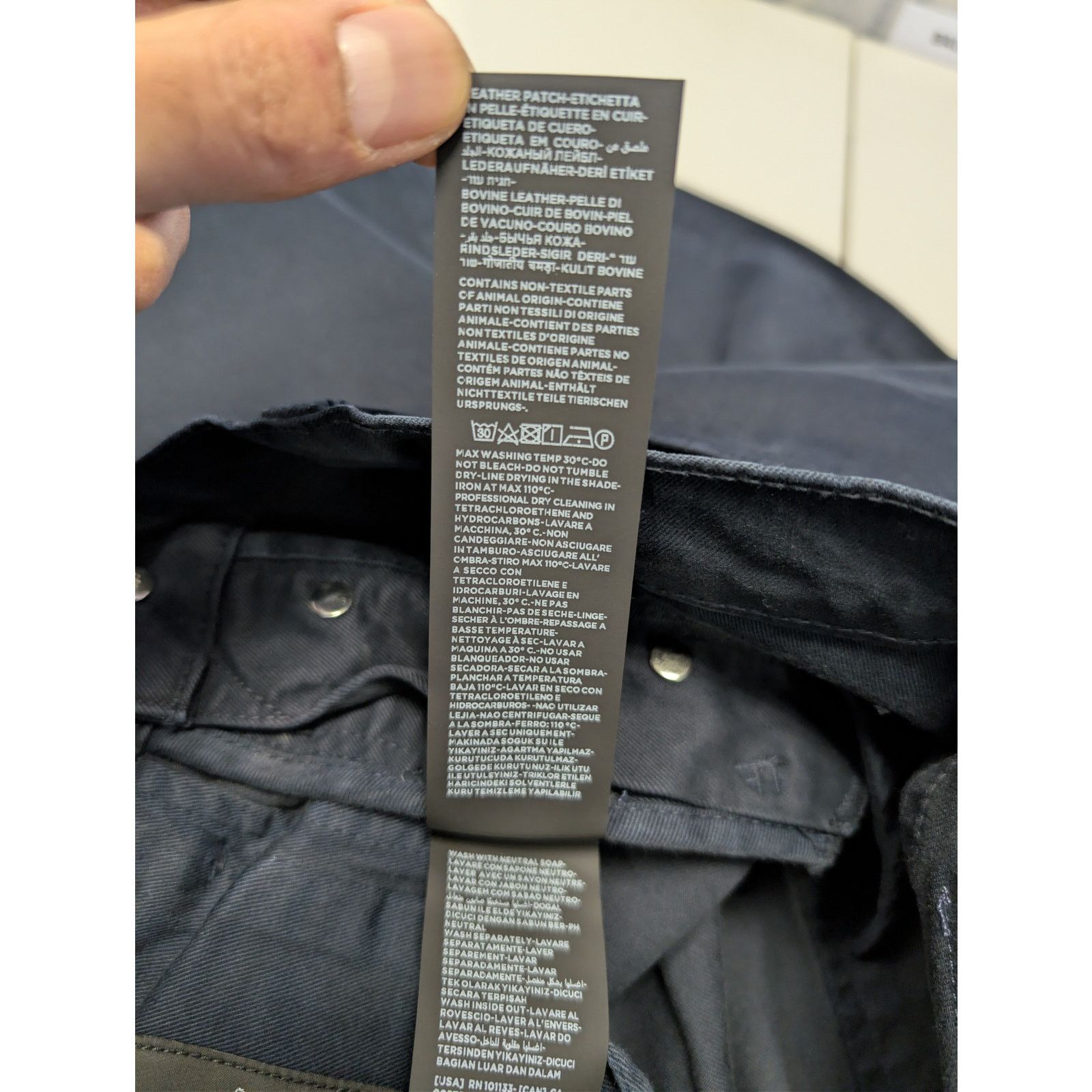Tom Ford o1rshd1 Straight Fit Denim Jeans Size US 31 - 18 Thumbnail