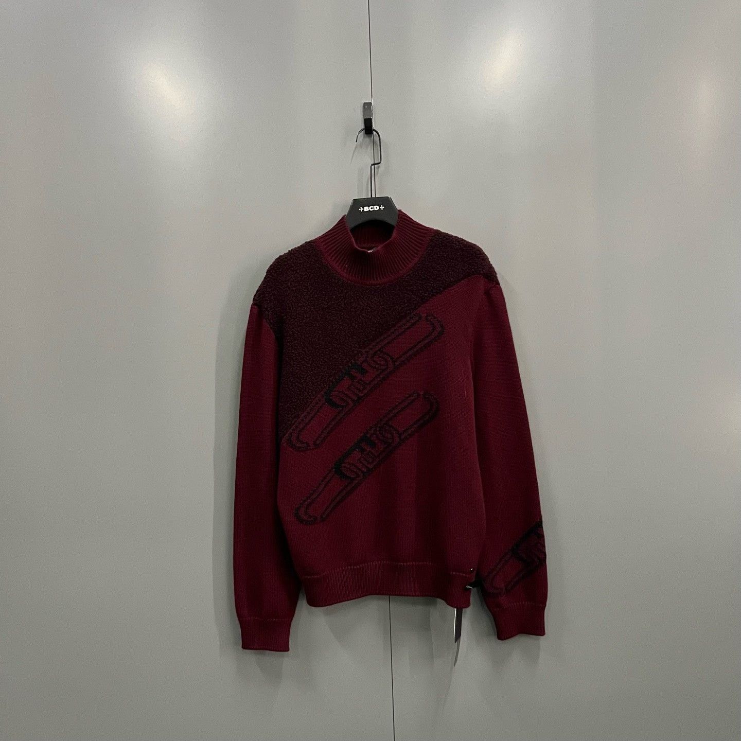 Fendi Fendi Retro Red Sweater s Men Size US S / EU 44-46 / 1 - 1 Thumbnail