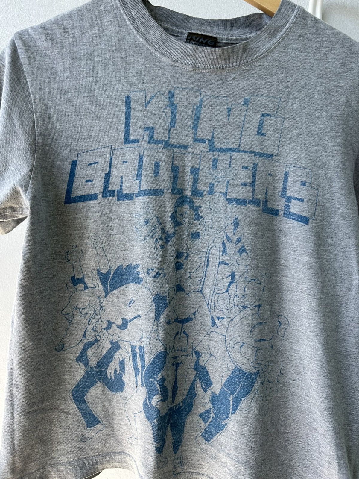 Japanese Brand Vintage King Brothers T Shirt Made in Japan Size US S / EU 44-46 / 1 - 2 Thumbnail