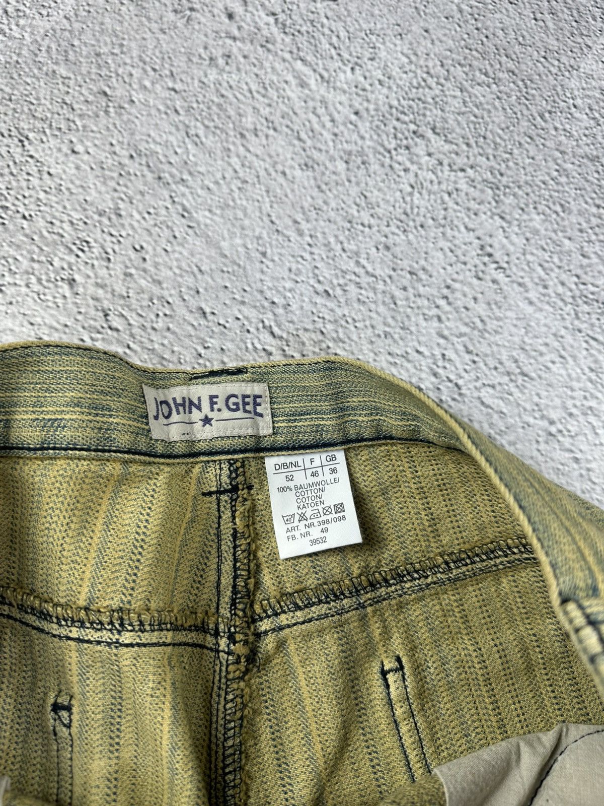 Other Diesel Style Vintage Stripe Flared Jeans Washed Y2K Faded Sk Size US 36 / EU 52 - 10 Thumbnail