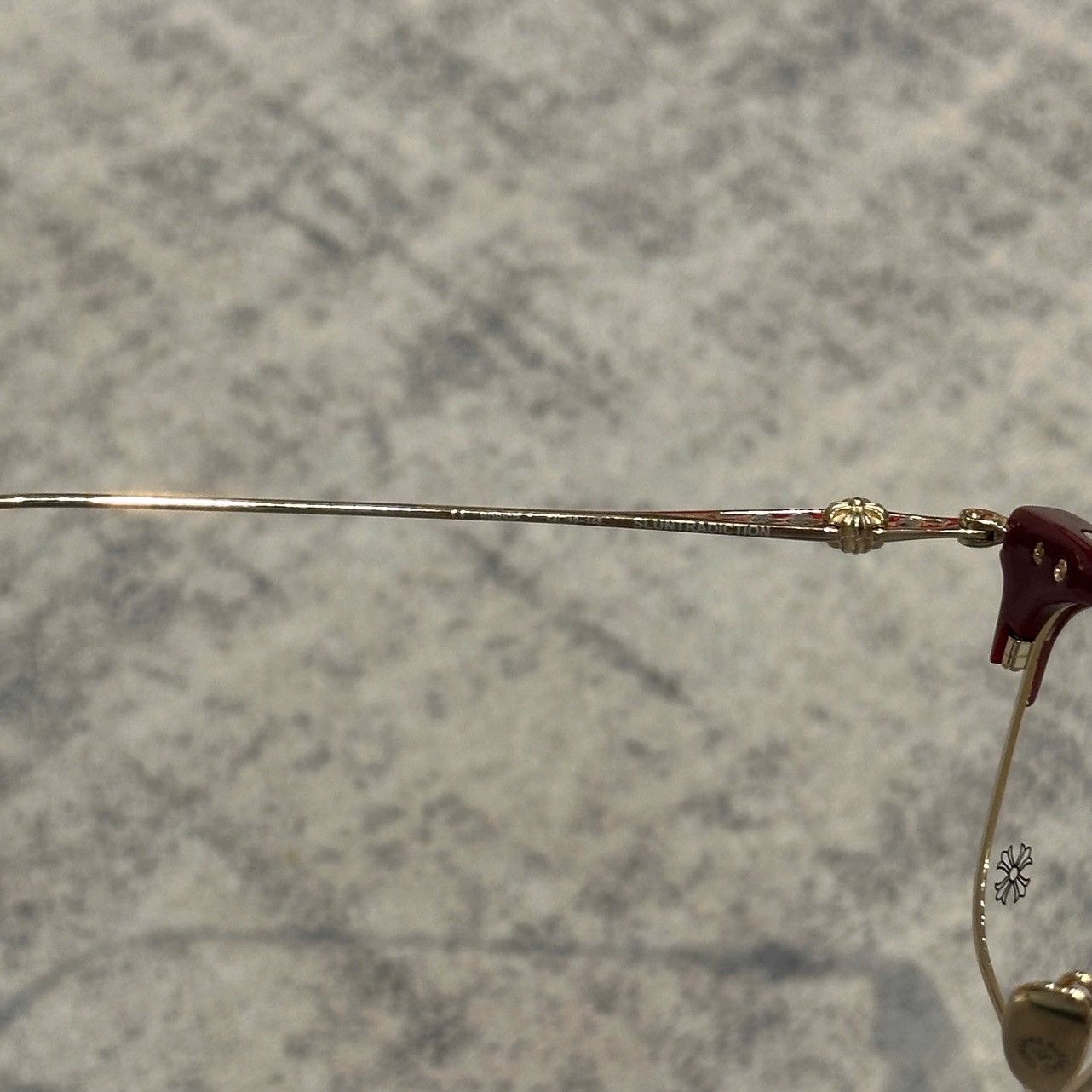 Chrome Hearts CHROME HEARTS SLUNTRADICTION (54) Bordello/Gold Plated Size ONE SIZE - 5 Thumbnail