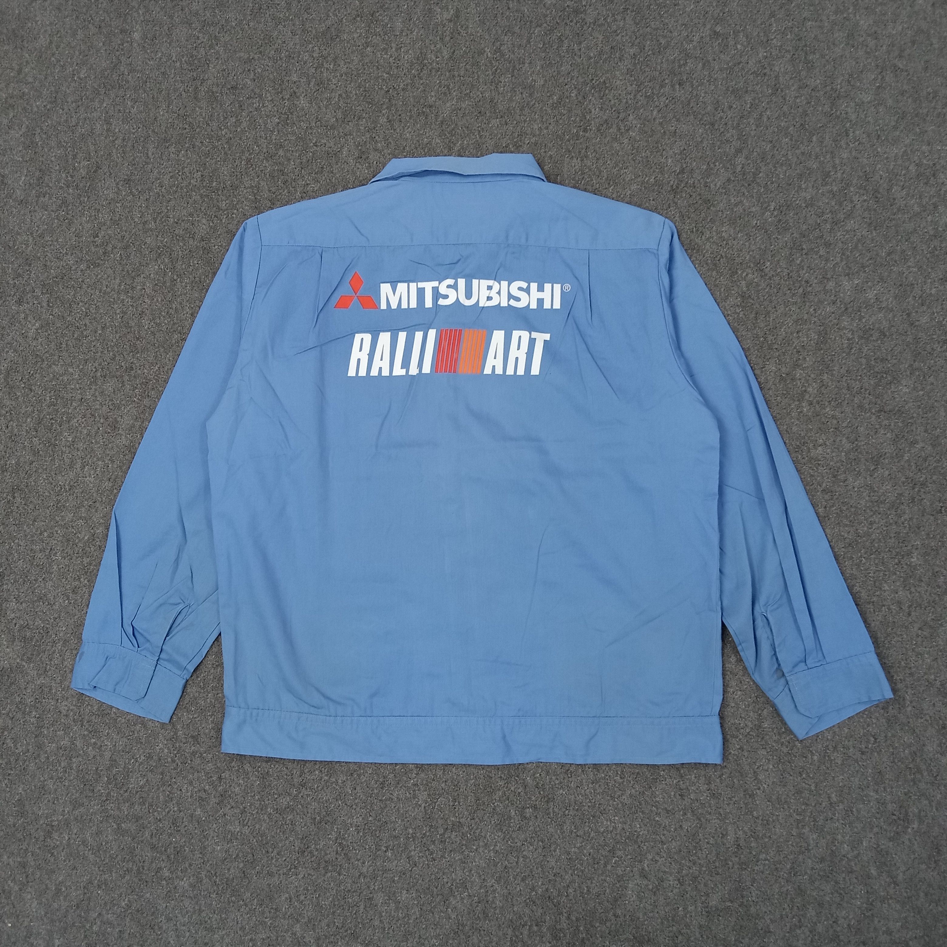 Japanese Brand MITSUBISHI RALLI ART Japanese Racing Custom Jacket C246N1 Size US L / EU 52-54 / 3 - 1 Thumbnail