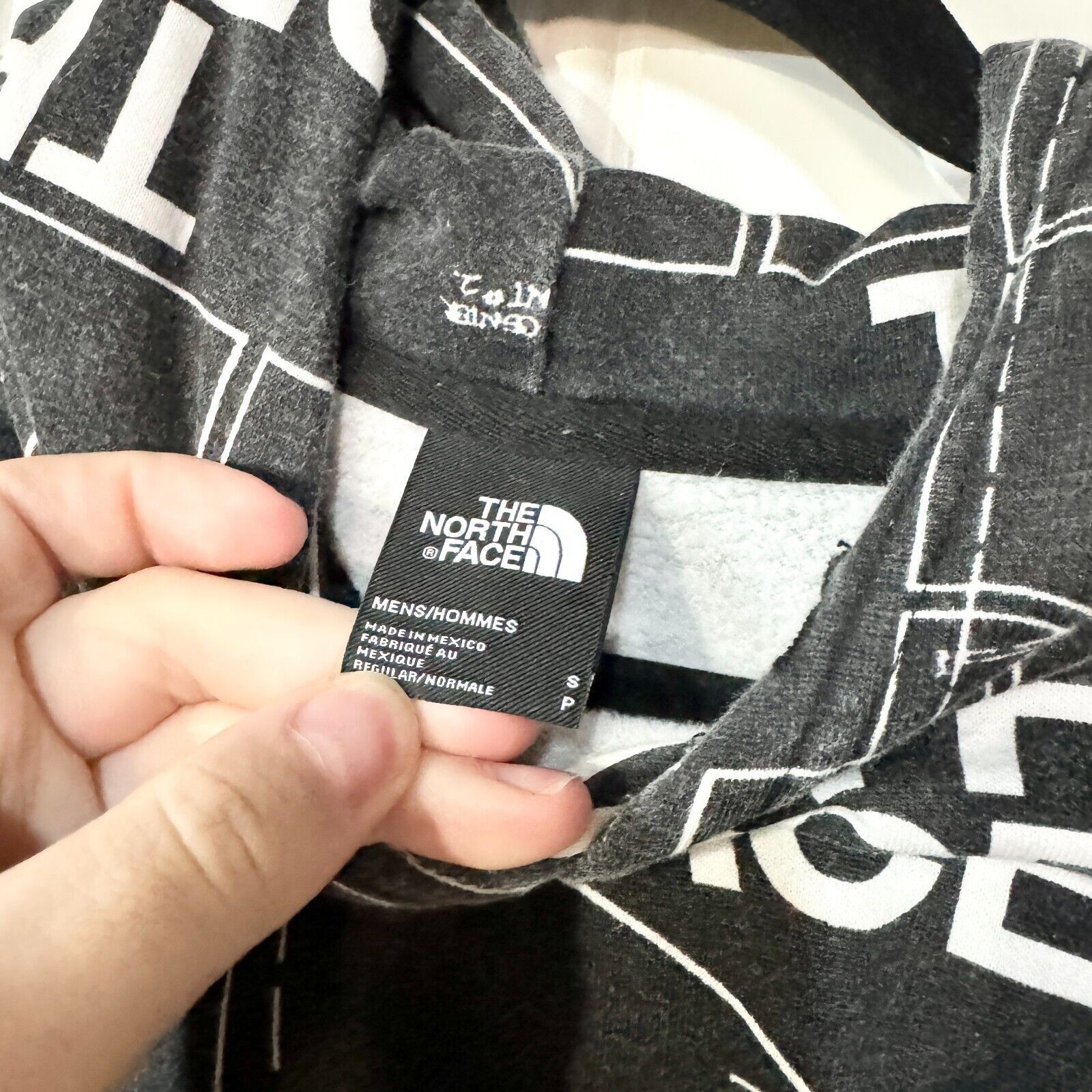 The North Face The North Face All Over Print Long Sleeve Black Hoodie Small Size US S / EU 44-46 / 1 - 2 Thumbnail