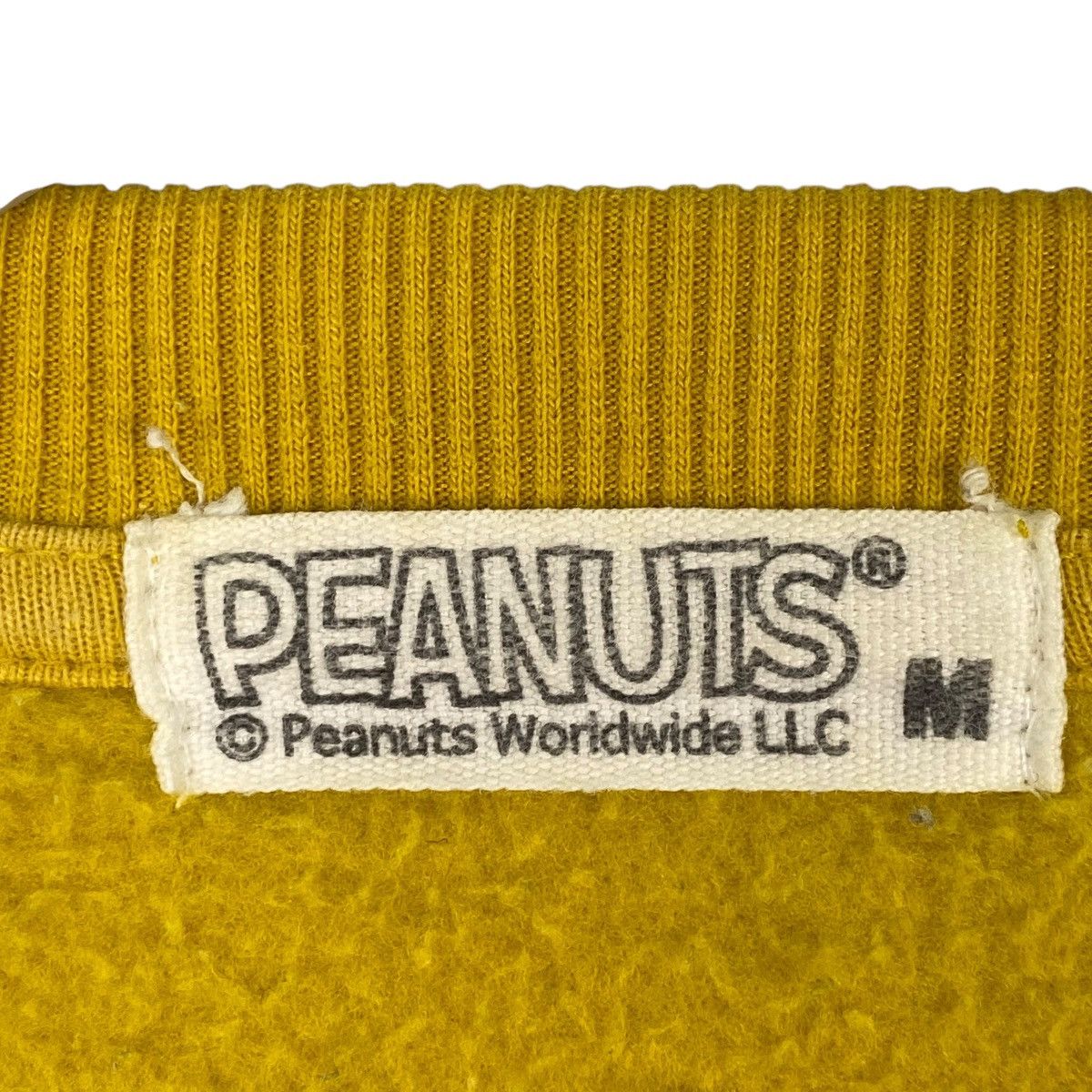 Vintage Vintage Peanuts Snoopy Uniqlo Crewneck Sweatshirt Yellow Size M / US 6-8 / IT 42-44 - 5 Thumbnail