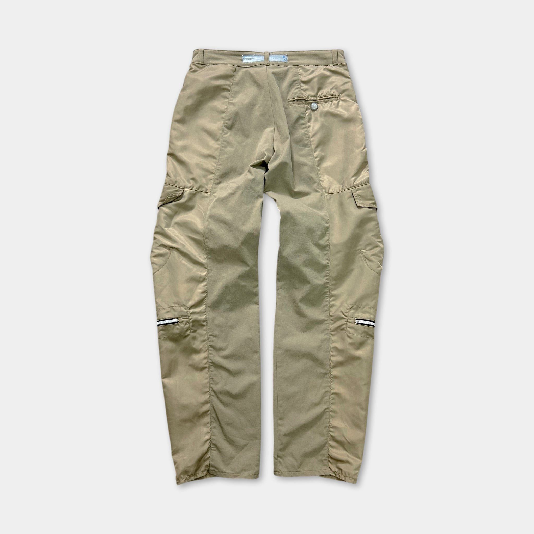 Marithe + Francois Girbaud Marithé + François Girbaud 2000s Technical Nylon Cargo Pants Size US 32 / EU 48 - 5 Thumbnail