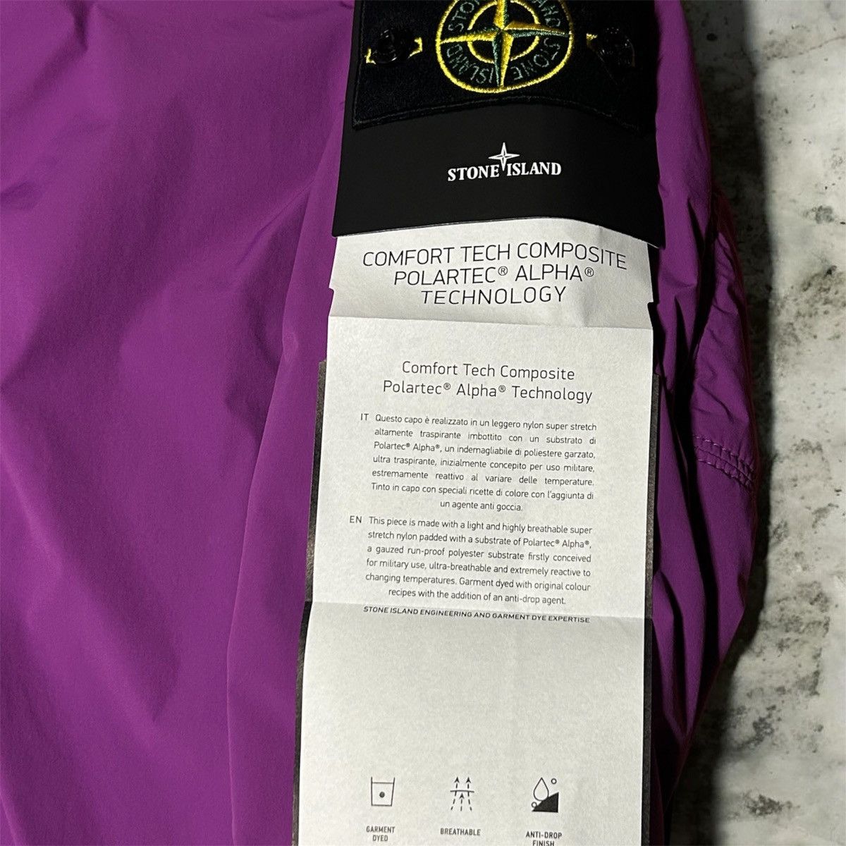 Stone Island STONE ISLAND COMFORT TECH COMPOSITE POLARTEC ALPHA JACKET Size US M / EU 48-50 / 2 - 3 Thumbnail