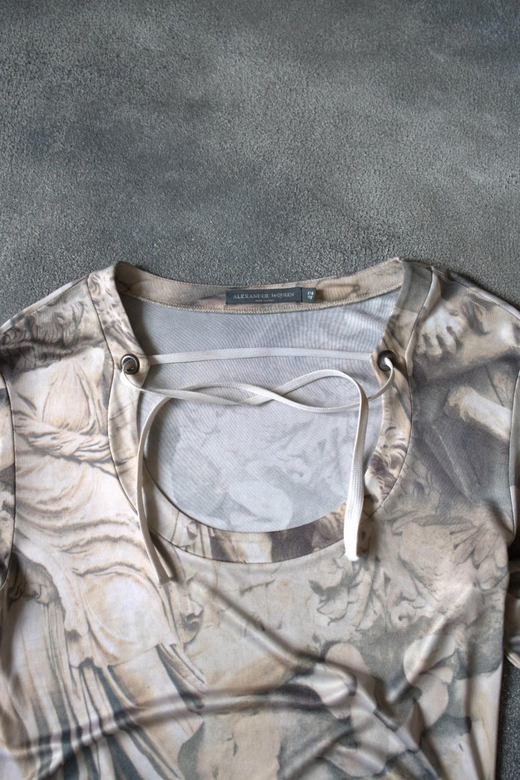Alexander McQueen 2005 Alexander McQueen Blouse Half Sleeve Size M / US 6-8 / IT 42-44 - 7 Thumbnail