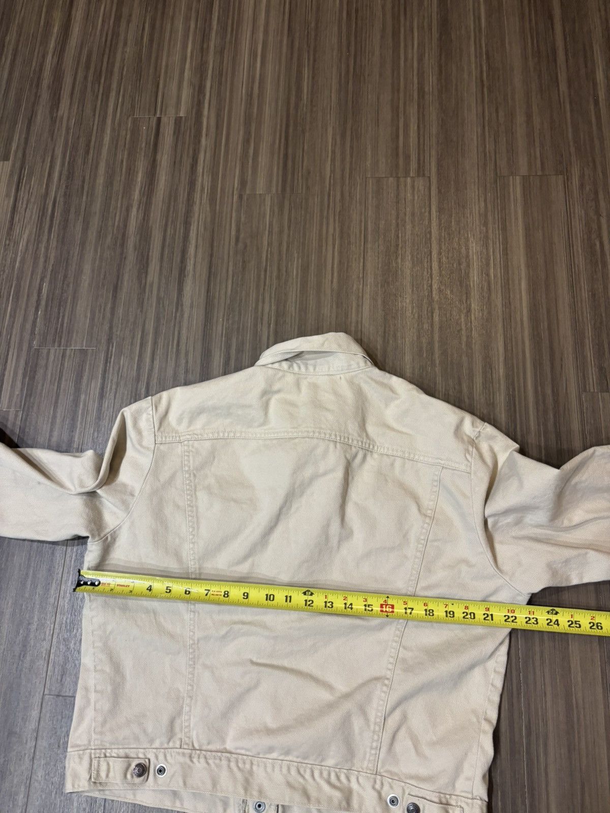 Levi's Vtg 80s Levi’s Denim Jacket Tan Size 44 Size US S / EU 44-46 / 1 - 5 Thumbnail