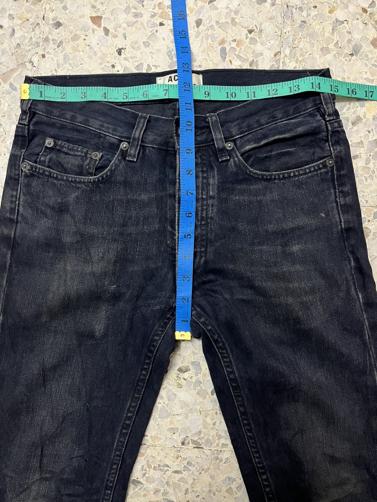 Acne Studios Acne Studios Roc Lana model Black Denim Jeans Size US 30 / EU 46 - 12 Thumbnail
