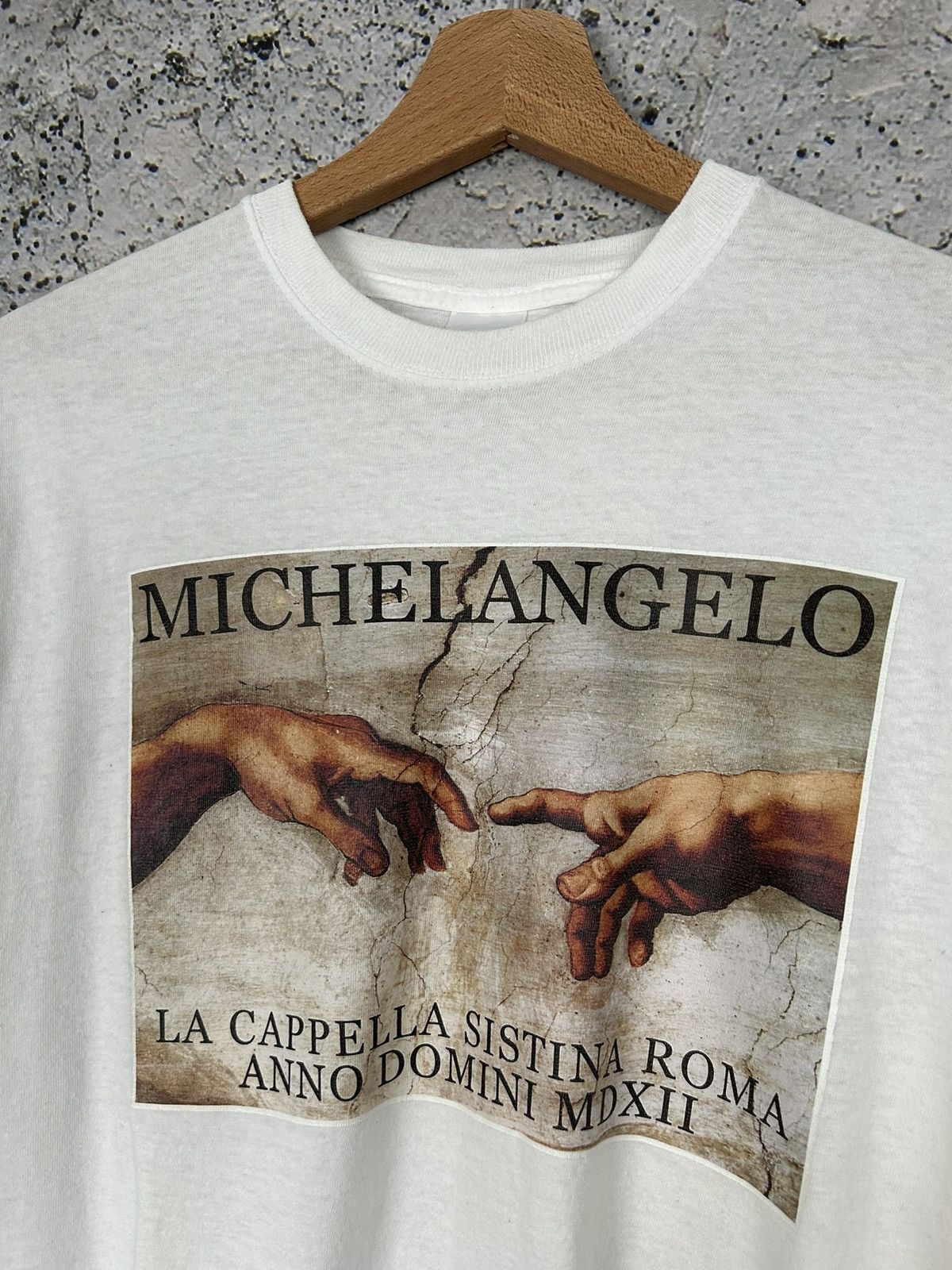 Vintage Vintage Michel Angelo Art Graphic 90s Y2K Rock Skate Size US L / EU 52-54 / 3 - 3 Thumbnail
