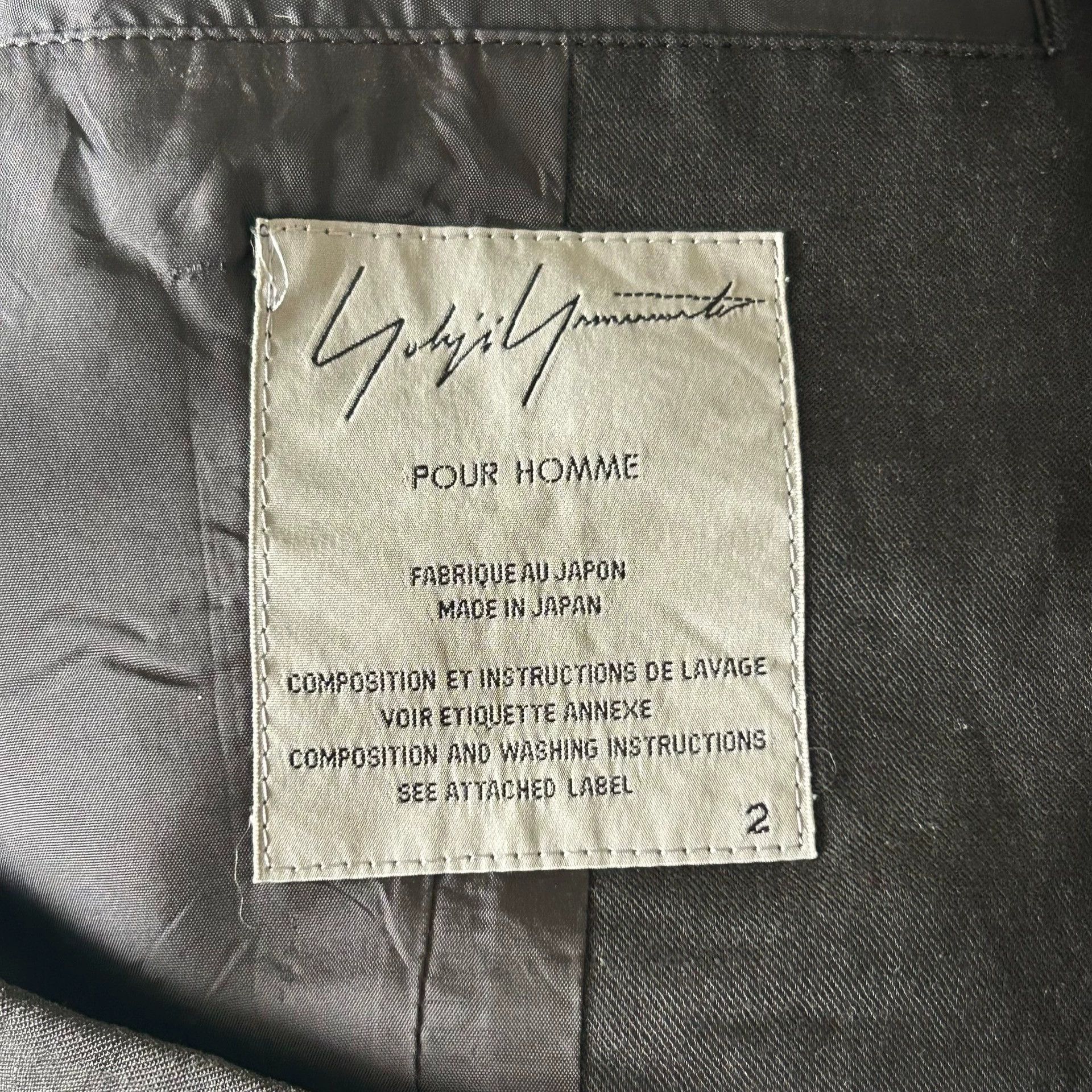 Yohji Yamamoto Yohji Yamamoto 15SS PH Paperclip Kimono Jacket MIJ Size US M / EU 48-50 / 2 - 6 Thumbnail