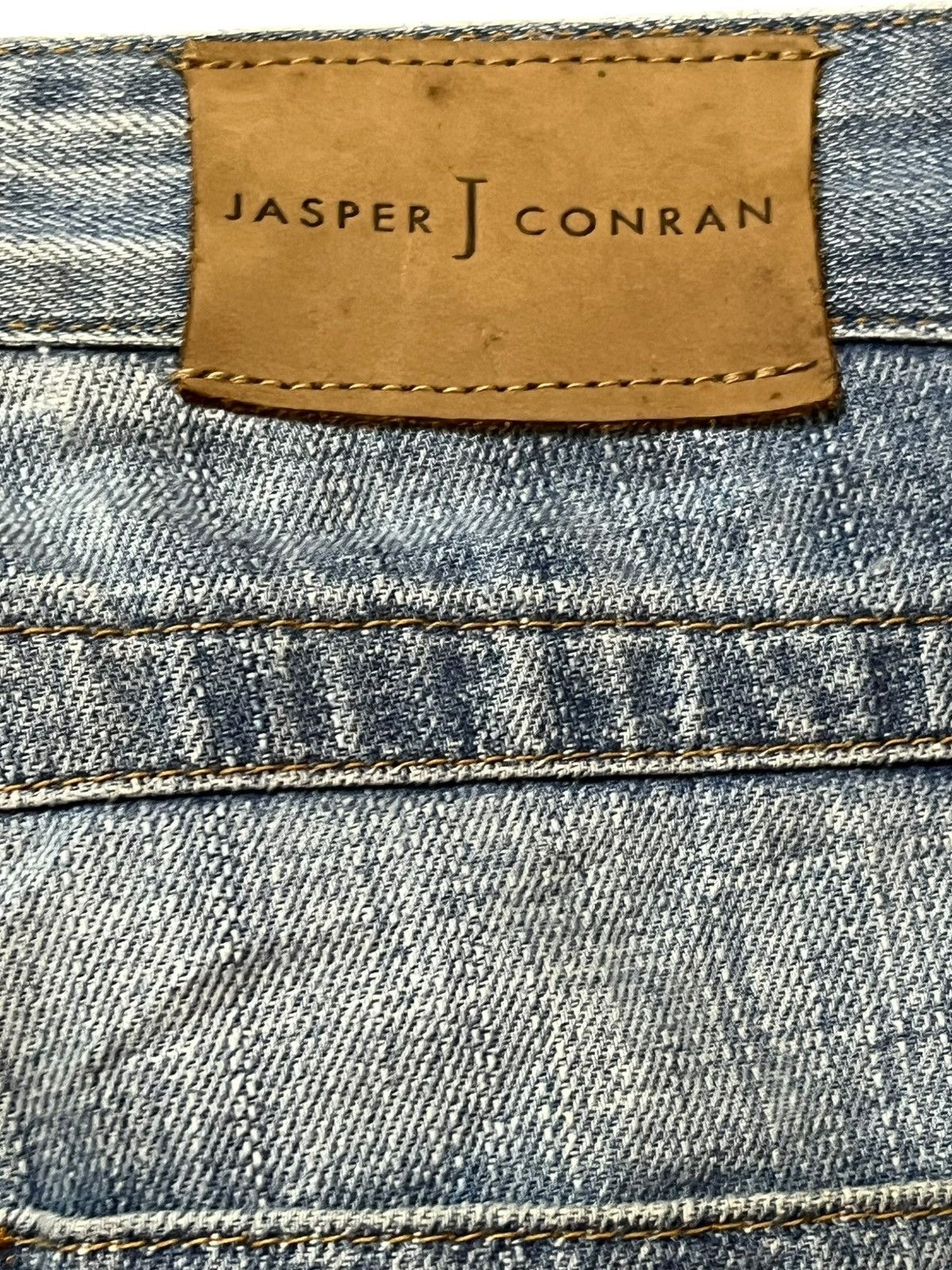 Jasper Conran Vintage Jasper conran Baggy Faded Denim Size US 31 - 7 Thumbnail