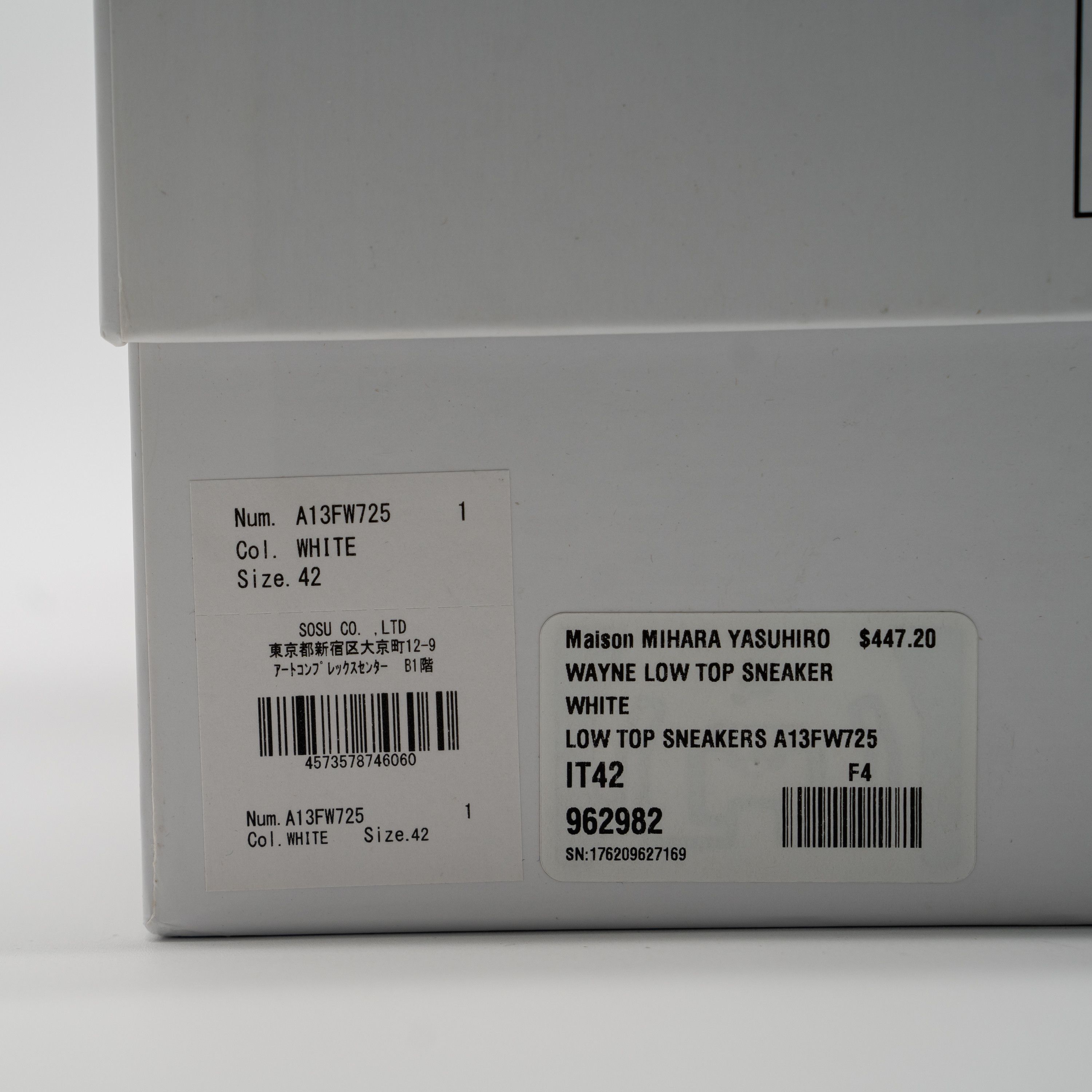 Maison MIHARA YASUHIRO 42 Maison Mihara Yasuhiro Wayne Puffer OG Sole Low White Size US 9 / EU 42 - 12 Thumbnail