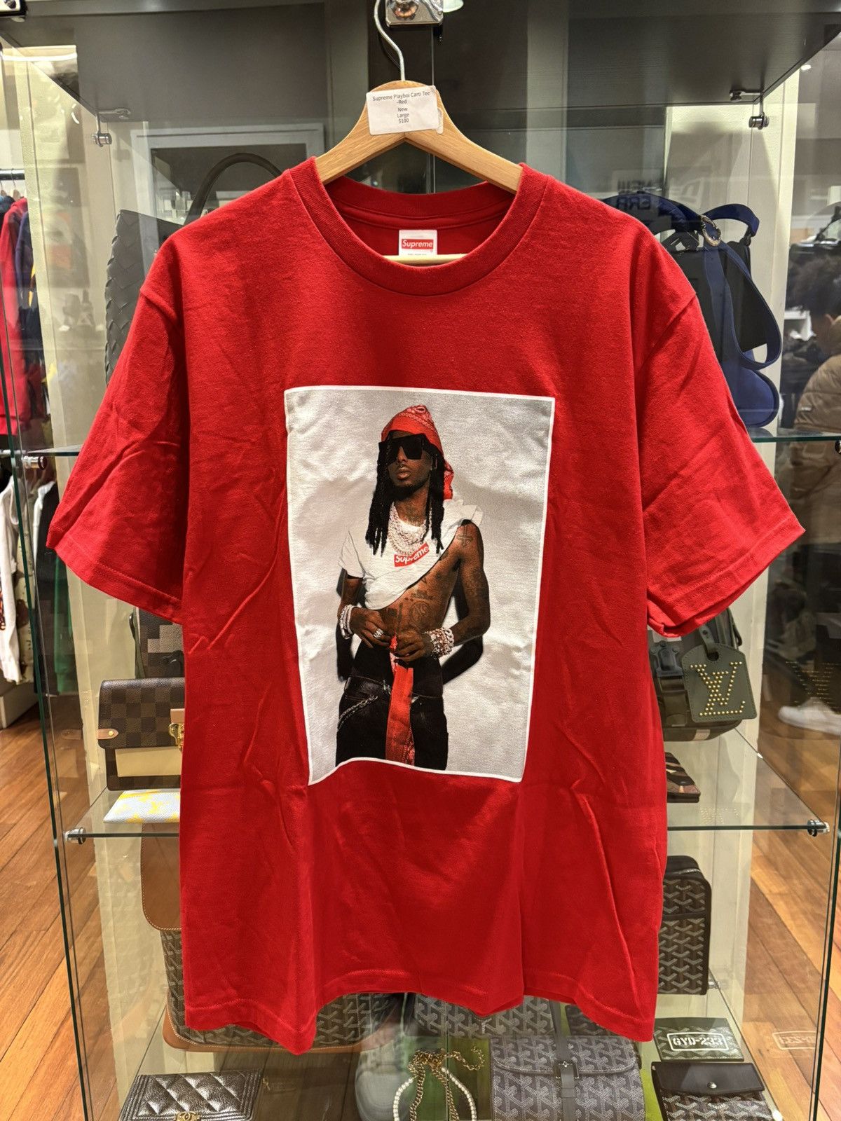 Supreme Playboi Carti Tee - Red