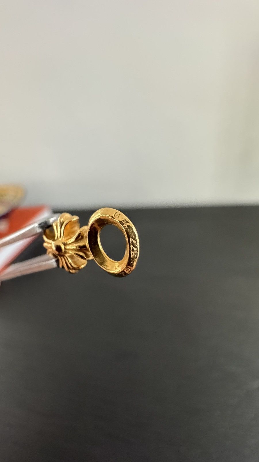 Chrome Hearts CHROME HEARTS 22K GOLD CROSS STACK CHARM 🚫READ DESCRIPTION🚫 Size ONE SIZE - 7 Thumbnail