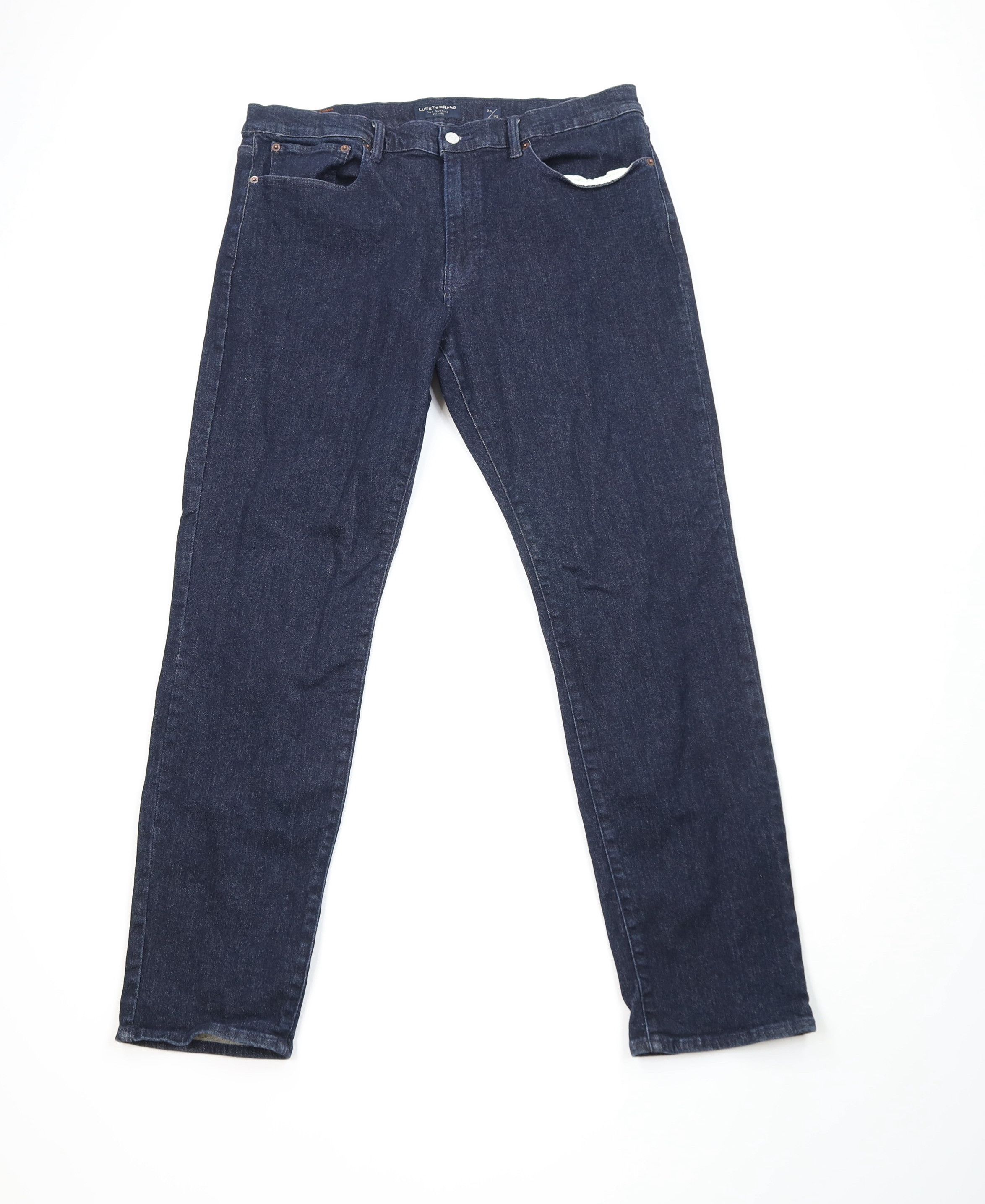 Lucky Brand Vintage Y2K Lucky Brand Straight Stretch Denim Jeans Indigo Size US 38 / EU 54 - 1 Thumbnail