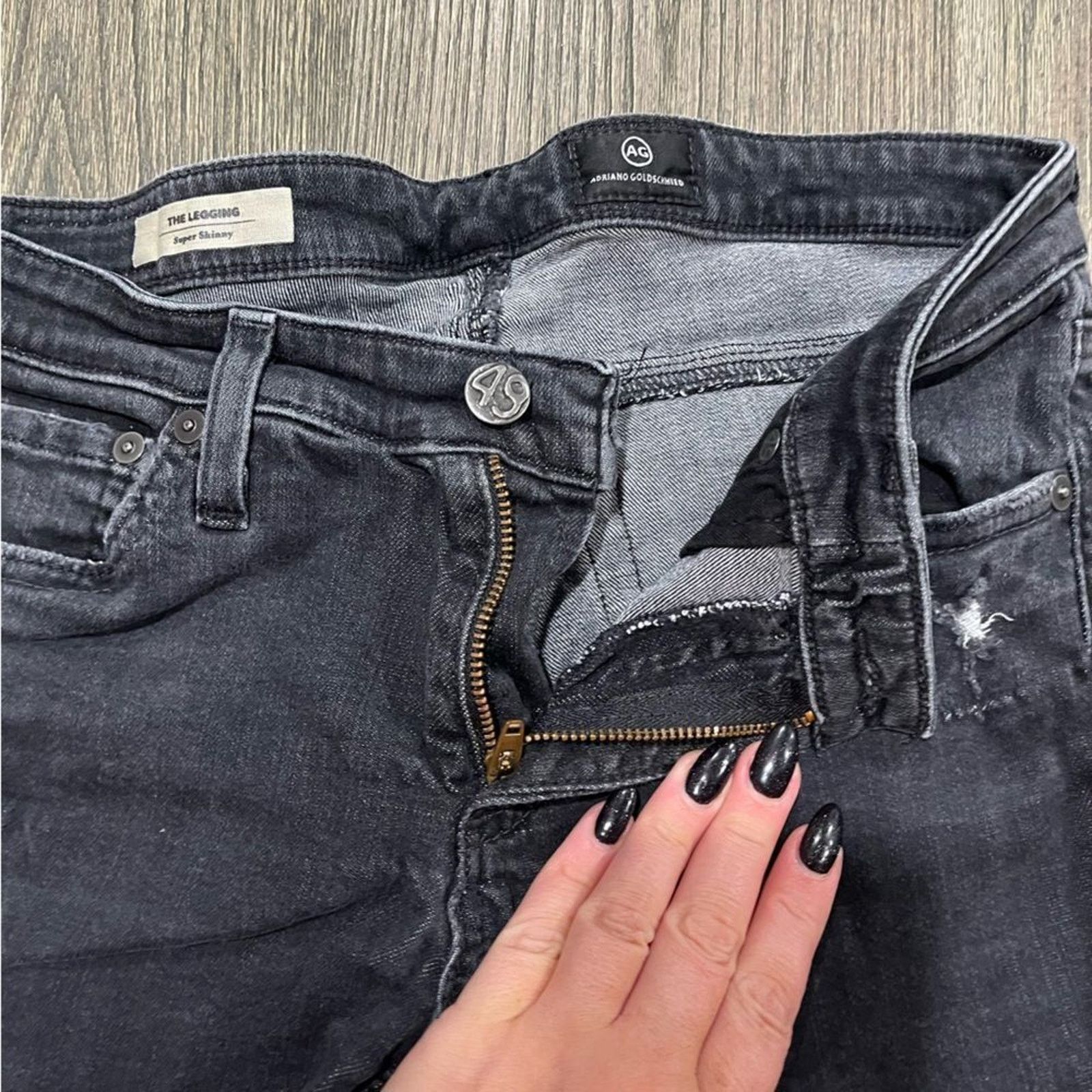 AG Adriano Goldschmied AG Adriano Goldschmied Jeans The Legging Super Skinny Size 27" / US 4 / IT 40 - 6 Thumbnail
