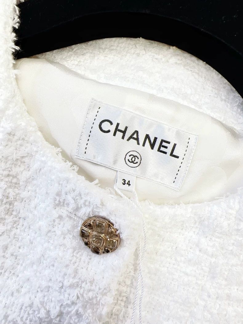 Chanel Chanel 22s spring and summer white braided vest Size XXS / US 00 / IT 34 - 3 Thumbnail
