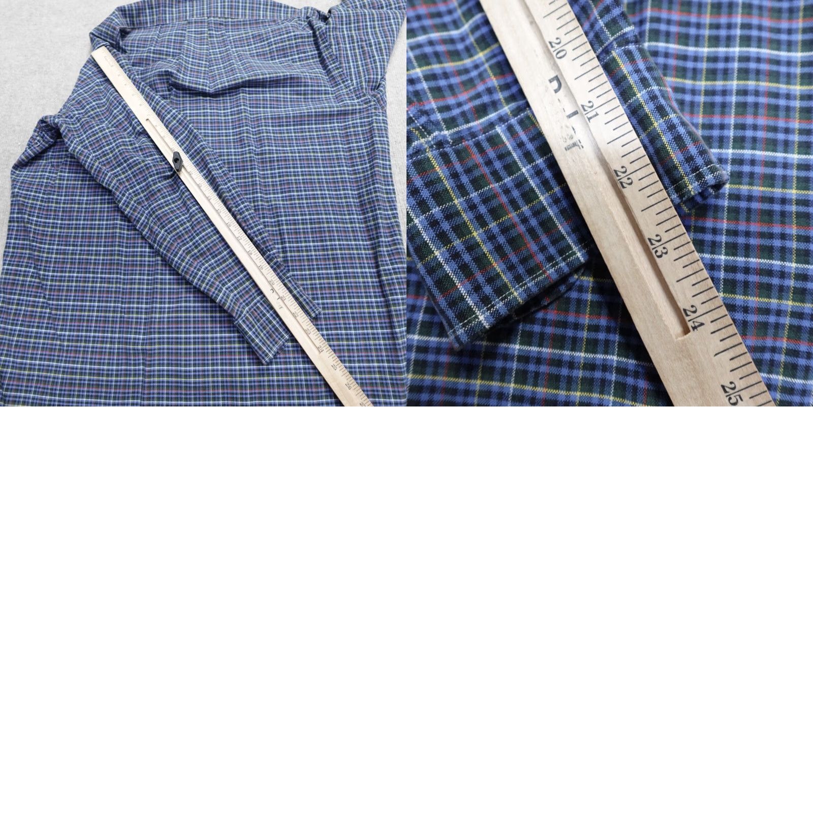 Polo Ralph Lauren Polo Ralph Lauren Mens Shirt Medium Blue Plaid Blake Size US M / EU 48-50 / 2 - 8 Thumbnail