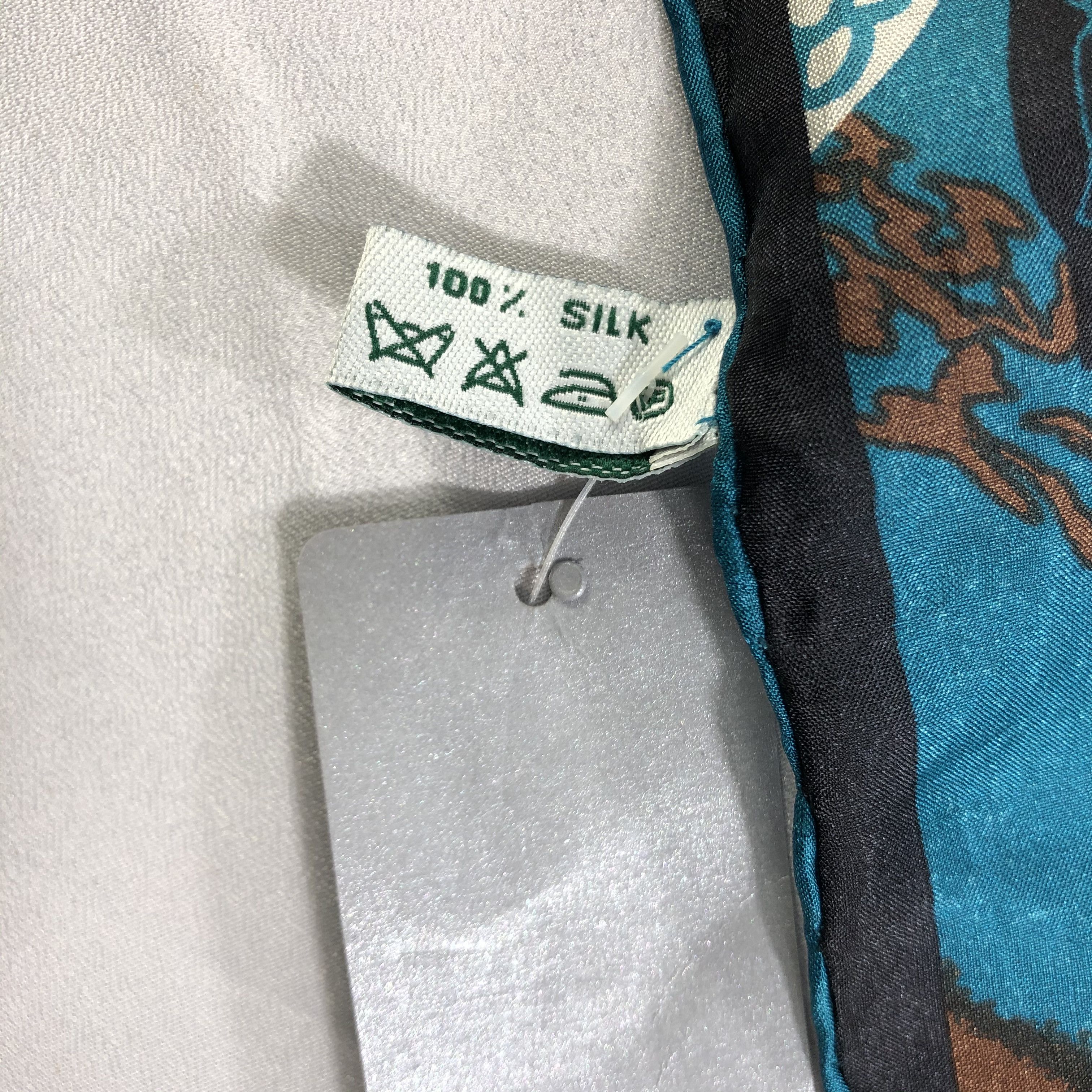 Vintage Vintage Esma Silk Scarf Size ONE SIZE - 6 Thumbnail