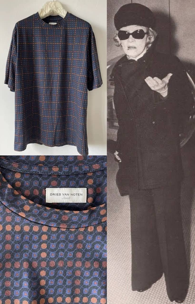Dries Van Noten Dries Van Noten Printed T-Shirt Size US S / EU 44-46 / 1 - 1 Thumbnail