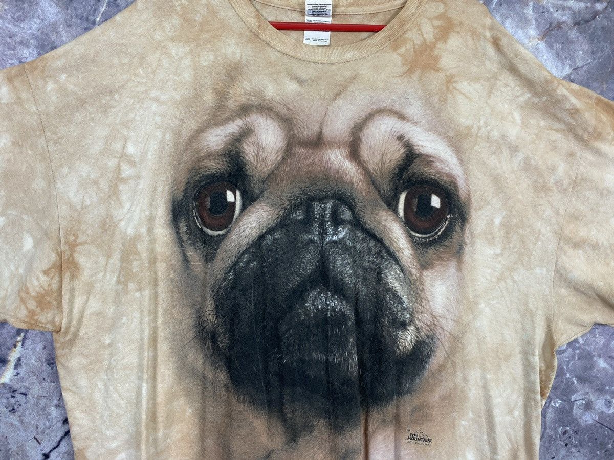 The Mountain × Vintage Men’s The Mountain Pug Dog T-Shirt Streetwear Size XXXL Size US XXL / EU 58 / 5 - 4 Thumbnail