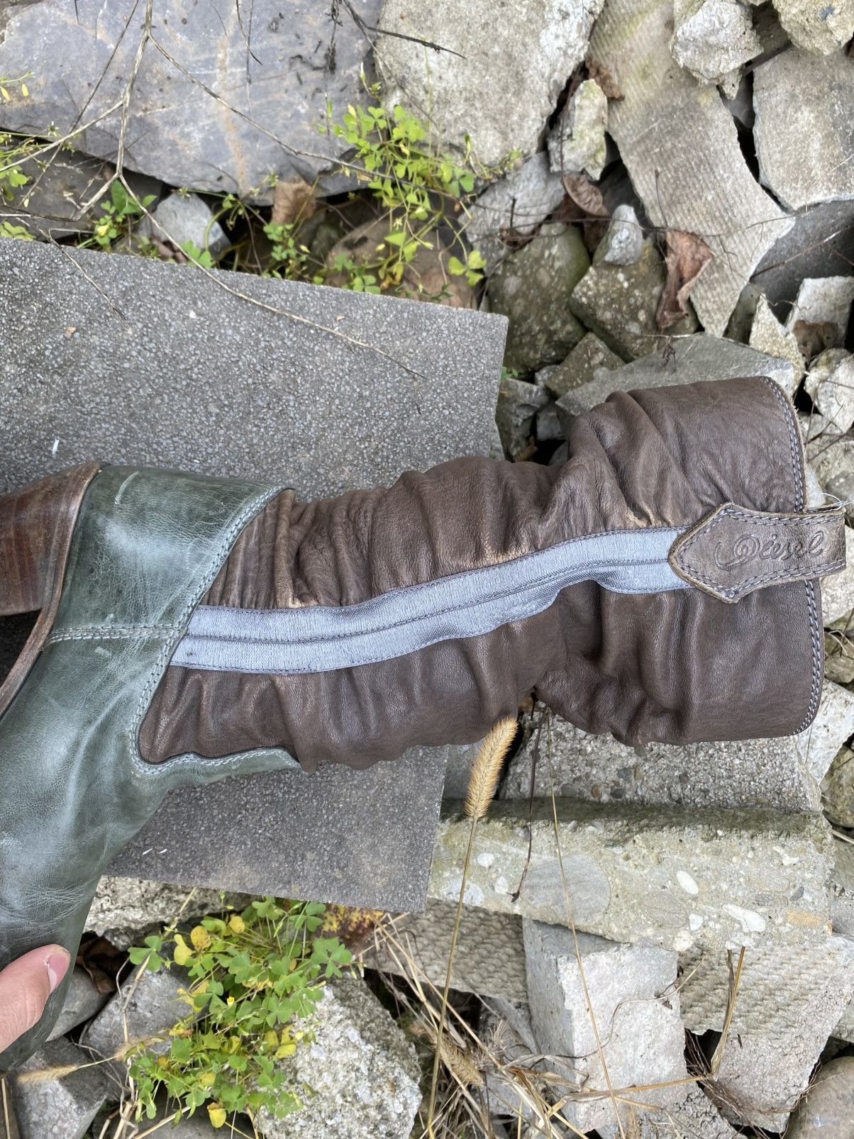 Diesel Avan-Garde Genuine Leater Rick Owens Style Diesel Boots 39 Size US 9 / IT 39 - 6 Thumbnail
