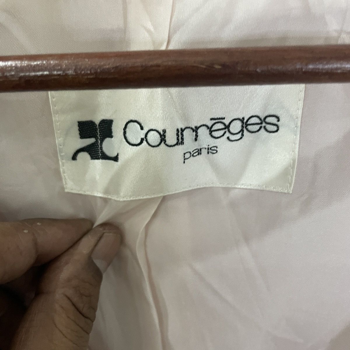 Courreges Vintage Courreges Paris Tweed Jacket Size L / US 10 / IT 46 - 5 Thumbnail