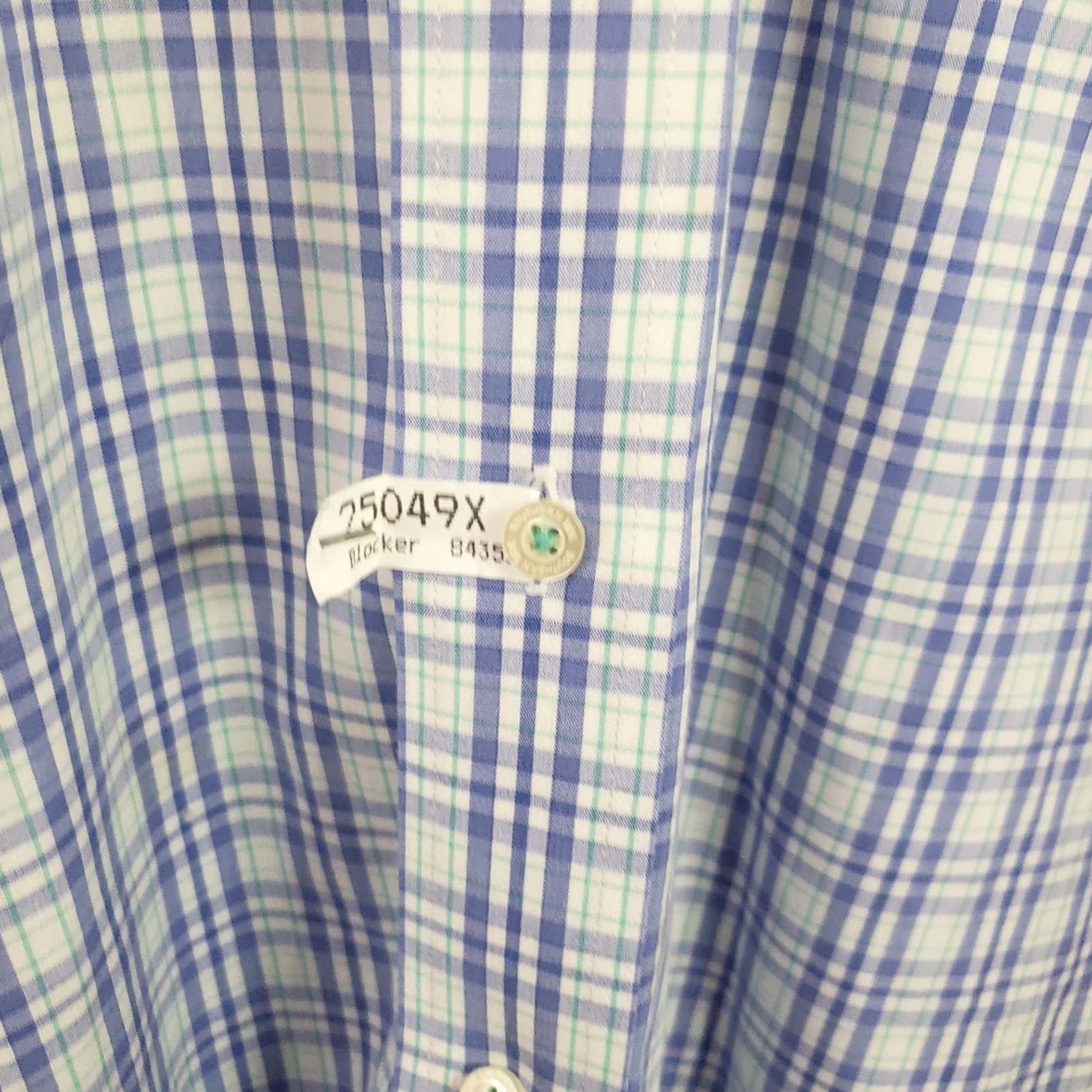 Southern Tide Southern Tide Button-Down Shirt Blue Plaid Long Sleeve Men L Dress Shirt Vintage? No. Size 42R - 6 Thumbnail
