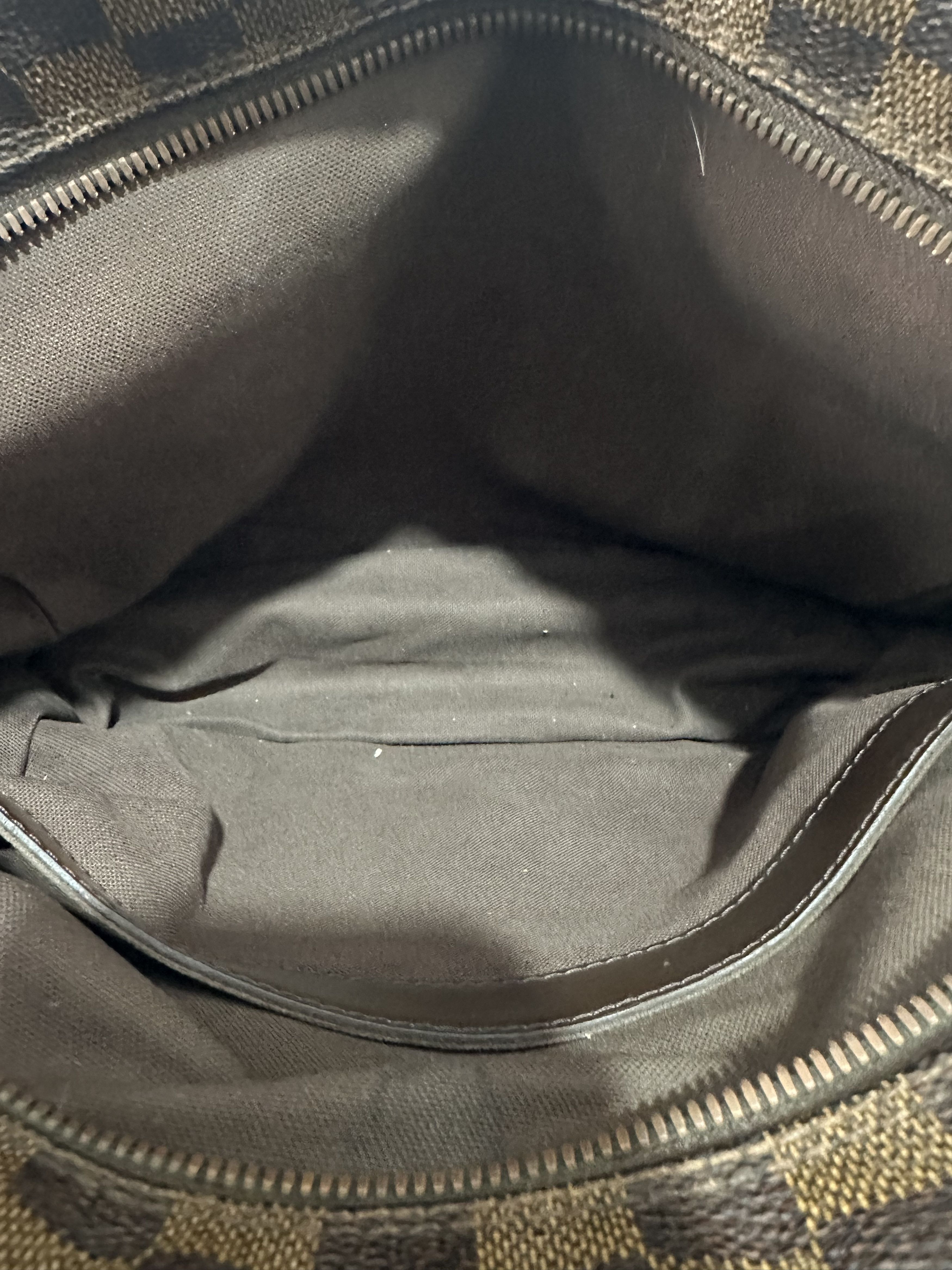 Louis Vuitton Louis Vuitton Damier Ebene Canvas Naviglio Messenger Bag Size ONE SIZE - 7 Thumbnail