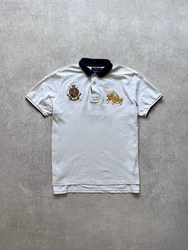 Polo Ralph Lauren × Vintage Vintage Polo Ralph Lauren Chief Keef Style Shirt XL Size US XL / EU 56 / 4 - 1 Thumbnail