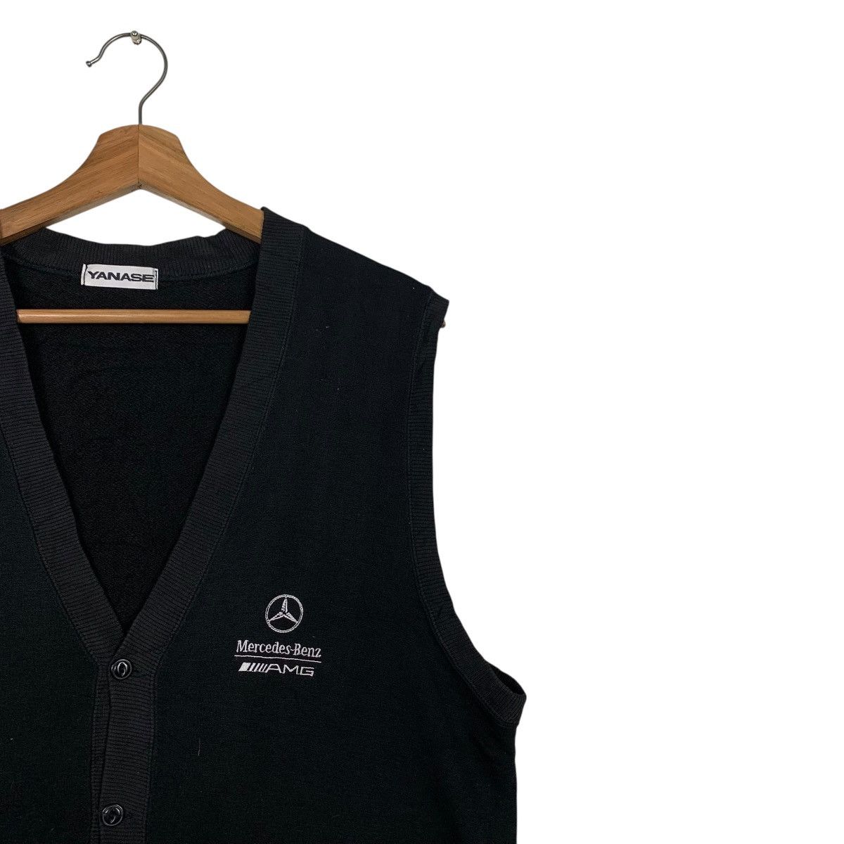 Mercedes-Benz MERCEDES BENZ AMG Sleeveless Cardigan Vest #3568-C163 Size US M / EU 48-50 / 2 - 5 Thumbnail