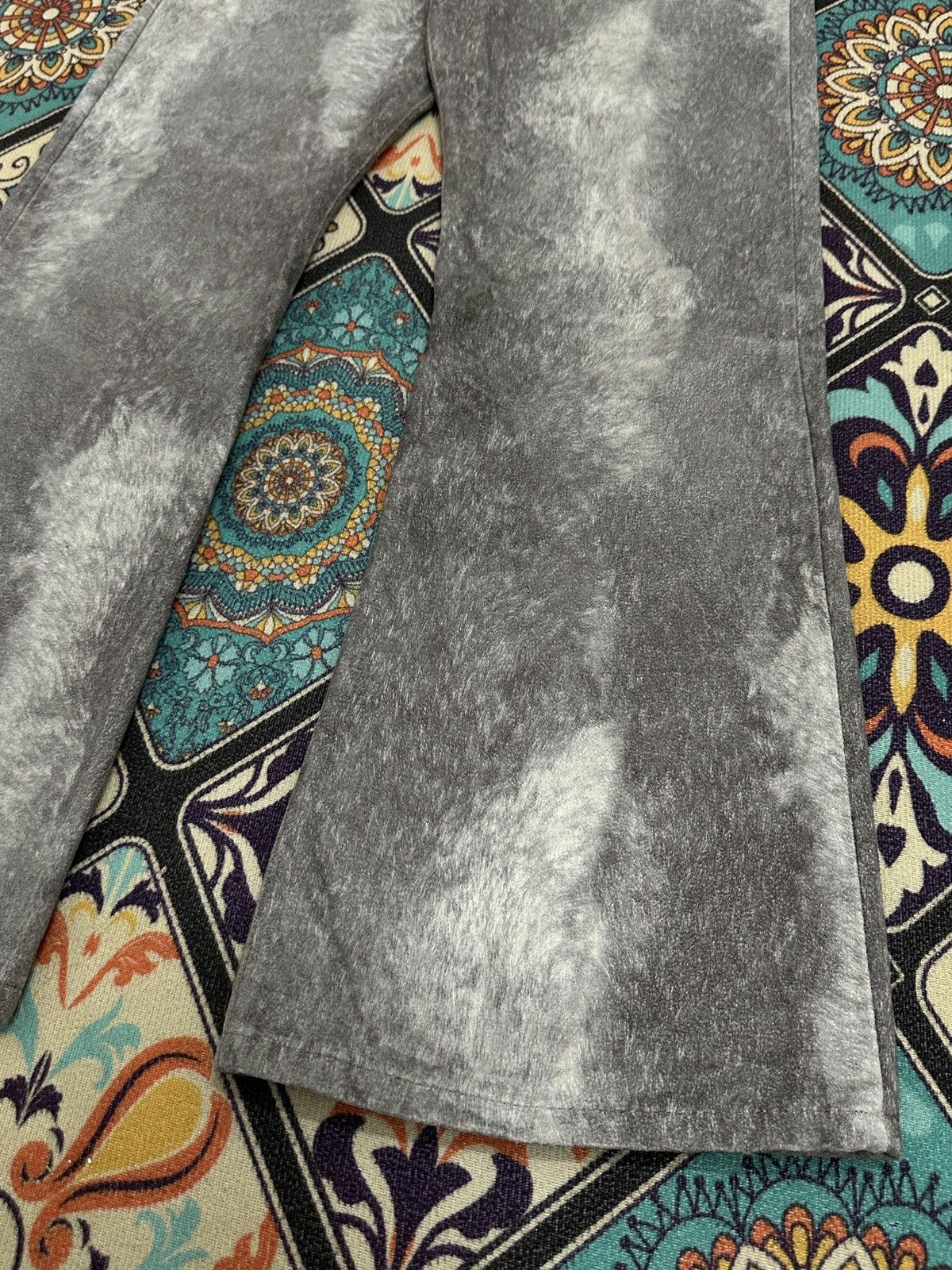 Yoshiyuki Konishi Yoshiyuki Konishi Ficce Uomo Acid Wash Flare Pants Size US 28 / EU 44 - 4 Thumbnail