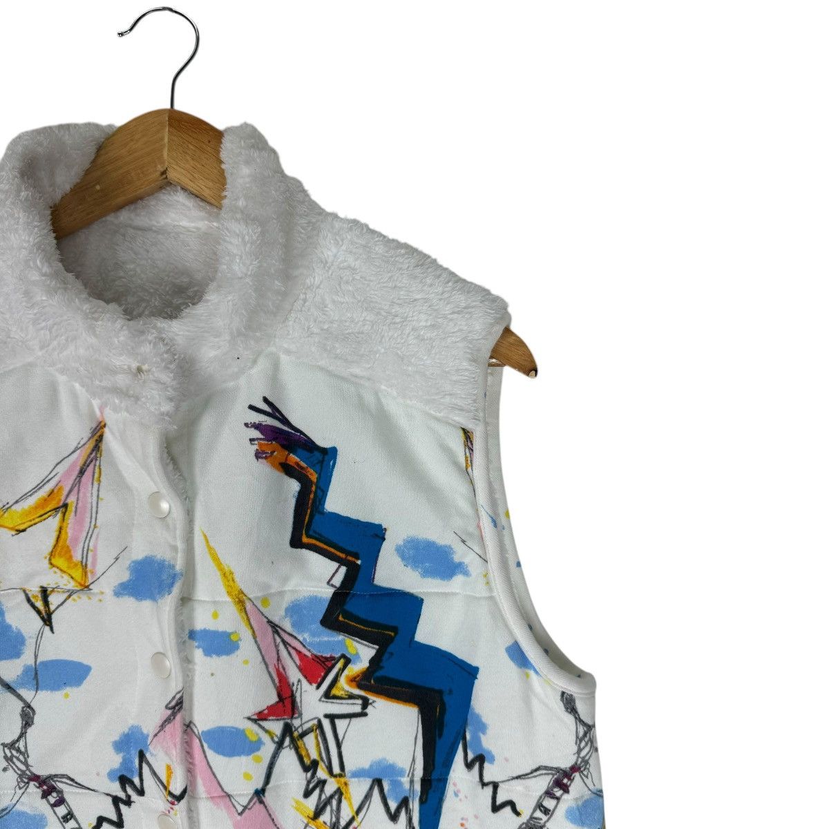 Issey Miyake 🔥TSUMORI CHISATO SLEEP IS ART FLORAL VEST Size US L / EU 52-54 / 3 - 3 Thumbnail