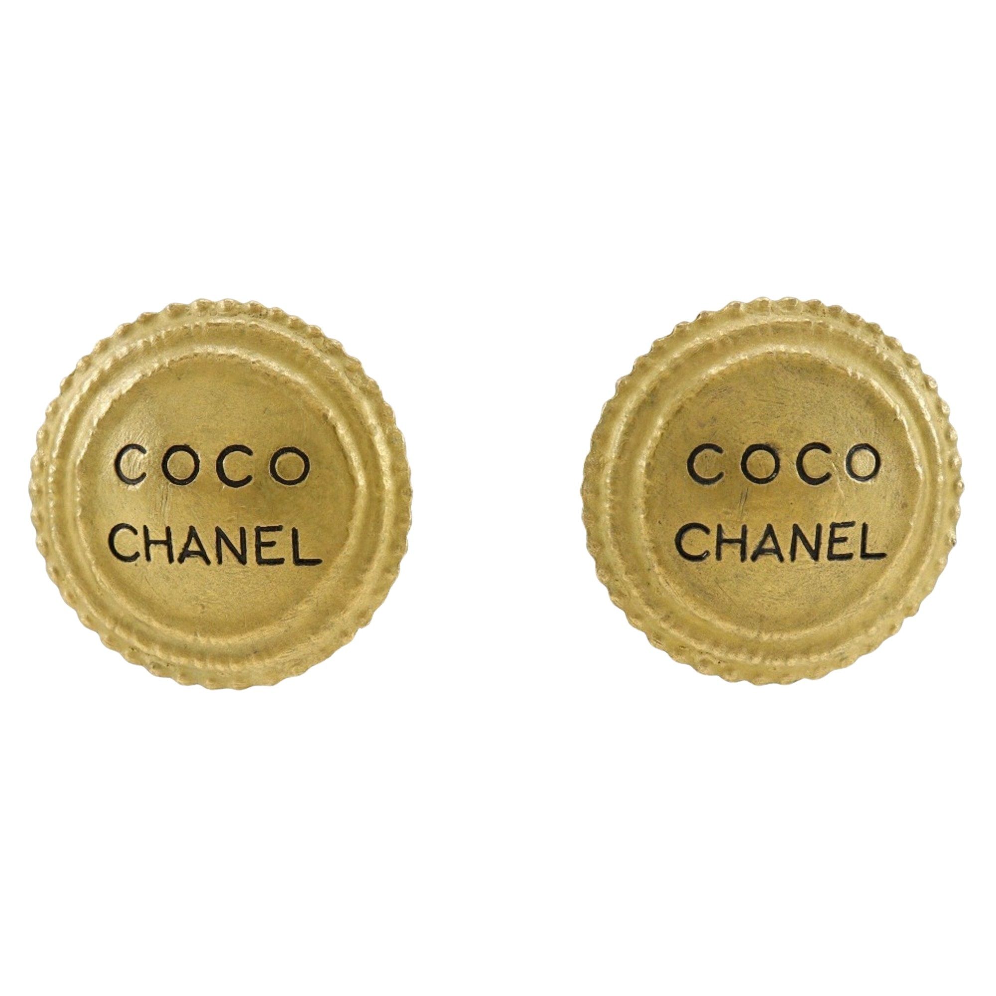 Chanel Chanel Coco Mark earring Size ONE SIZE - 1 Thumbnail