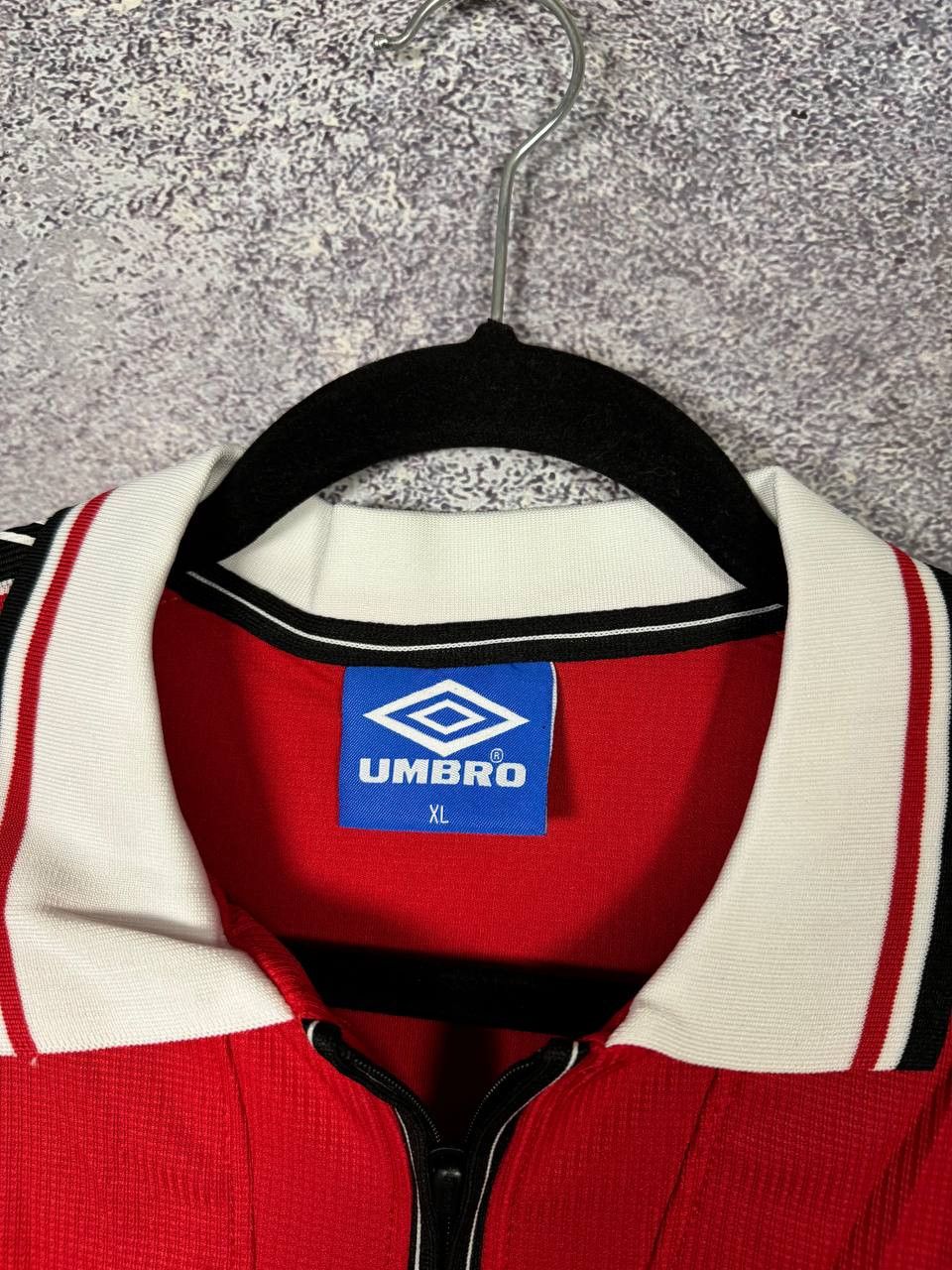 Other 90's Vintage Manchester United 1998 Soccer Jersey Large Size US L / EU 52-54 / 3 - 9 Thumbnail