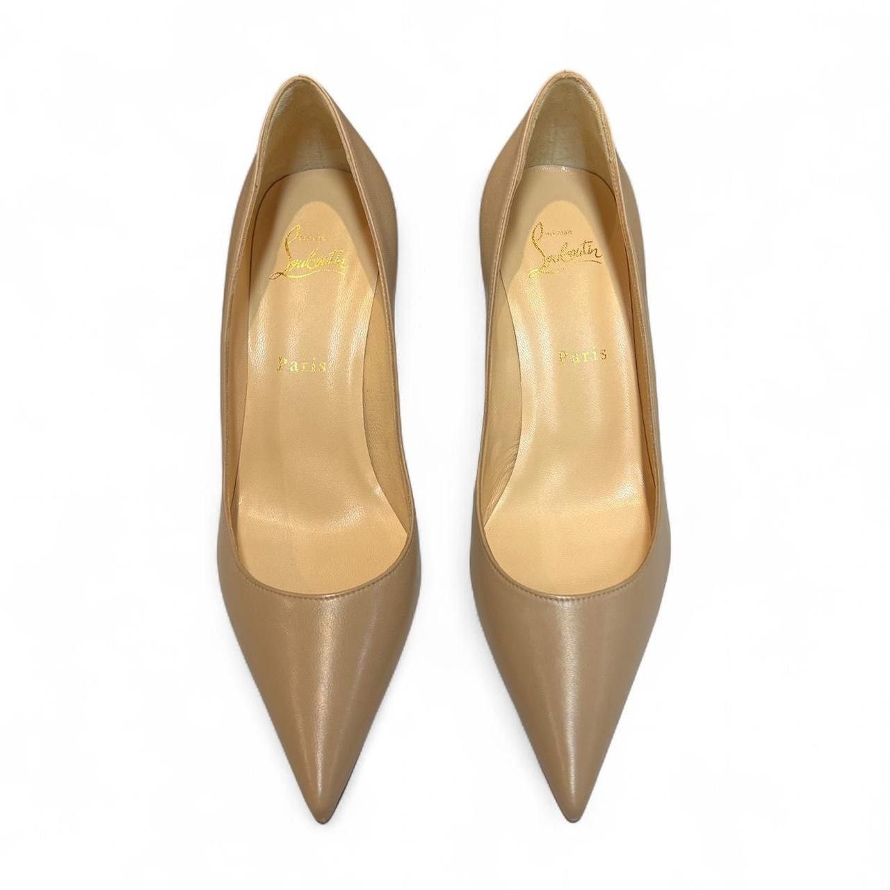 Christian Louboutin Christian Louboutin Beige Heels Size US 8 / IT 38 - 2 Thumbnail