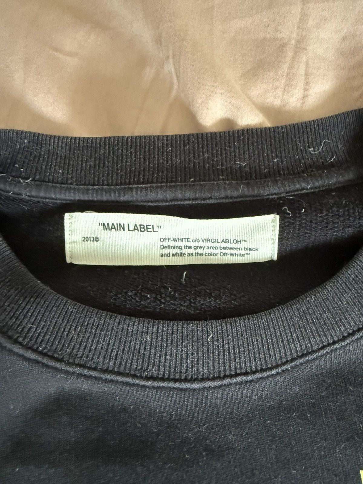 Off-White Off White Black Sweatshirt Size US M / EU 48-50 / 2 - 4 Thumbnail