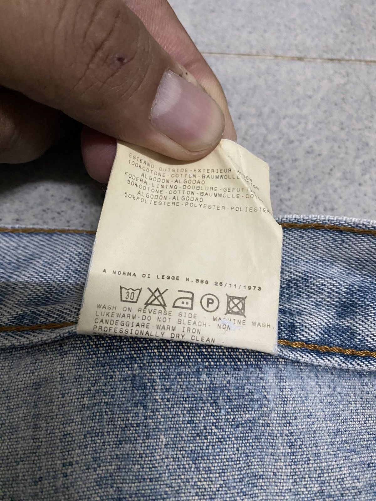 Dolce & Gabbana × Vintage Vintage Dolce&Gabbana Distress Denim Jeans Size US 29 - 9 Thumbnail
