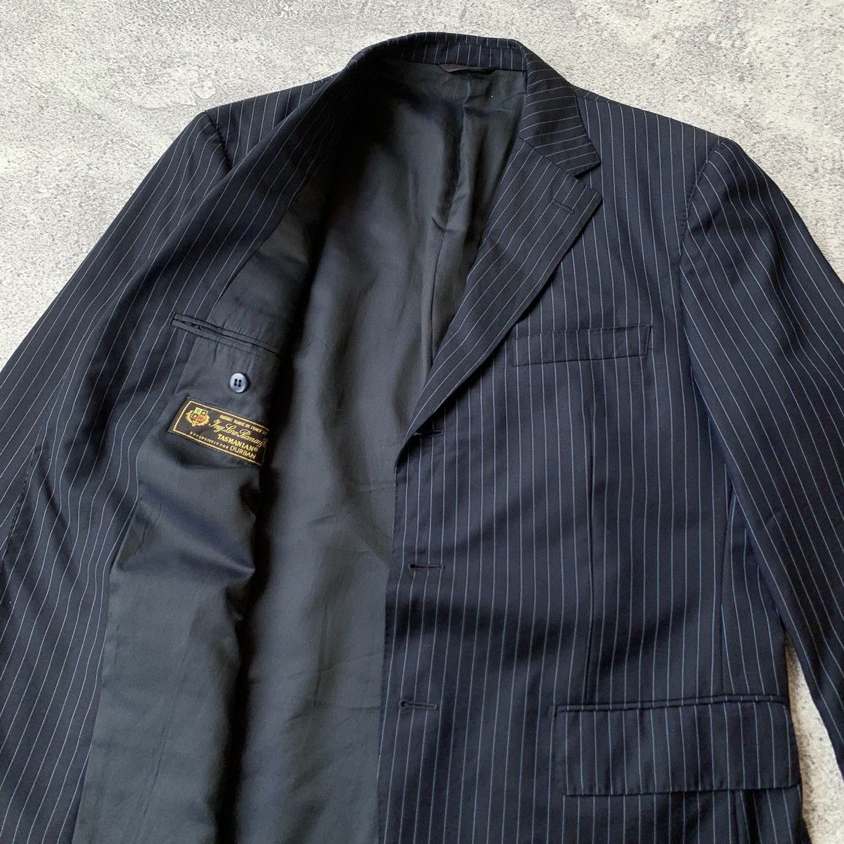 Loro Piana Loro Piana Navy Tailored Blazer Size 38L - 11 Thumbnail
