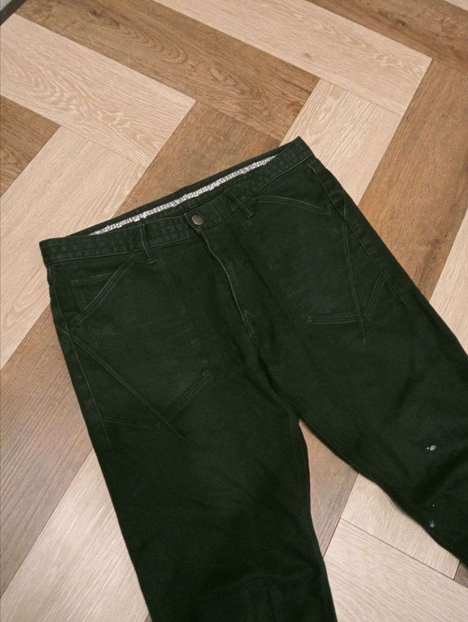 Number (N)ine NUMBER NINE JAPAN STRETCH PAINTER PANTS Size US 34 / EU 50 - 5 Thumbnail