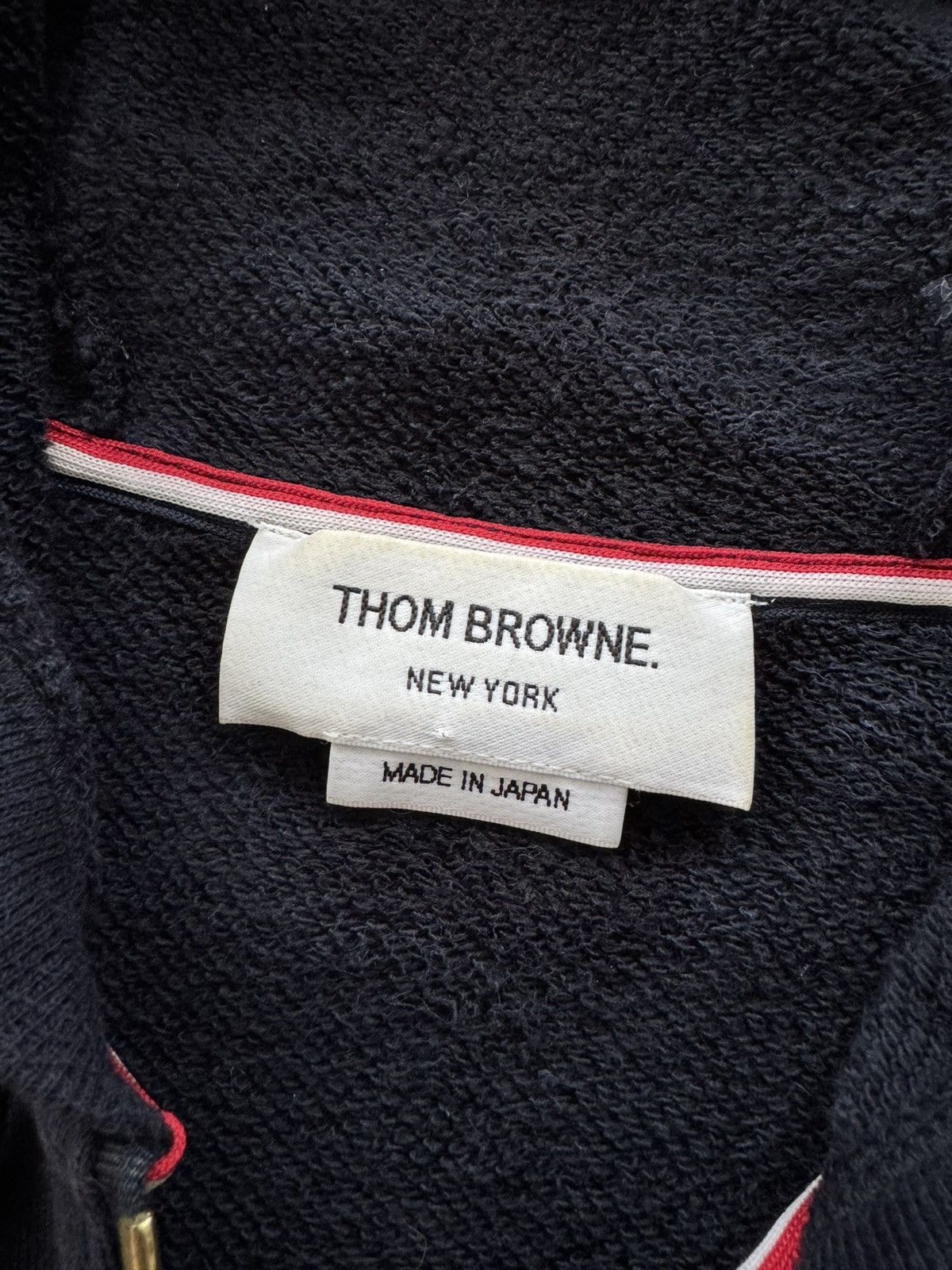 Thom Browne Navy classic hoodie Size US M / EU 48-50 / 2 - 8 Thumbnail