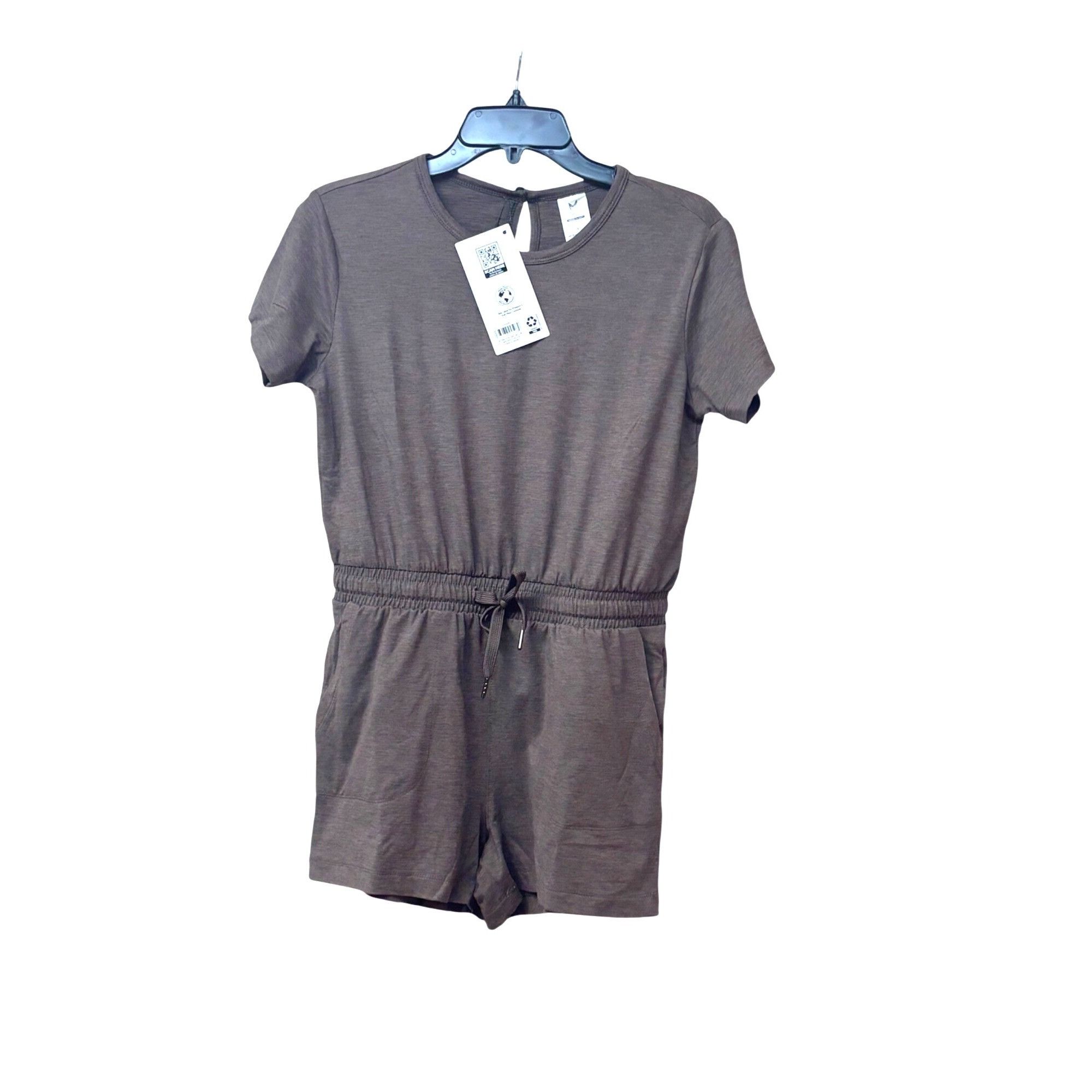 Other Member's Mark Women's Favorite Soft T-shirt Romper, Brown, Size S / US 4 / IT 40 - 3 Thumbnail