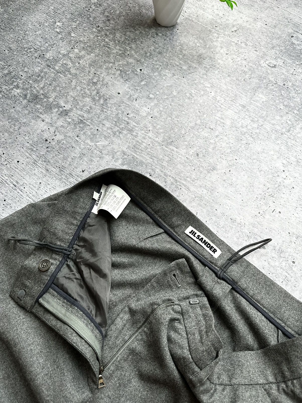 Jil Sander Vintage Jil Sander Trousers Casual Wool Womens Pant Size 30" / US 8 / IT 44 - 5 Thumbnail