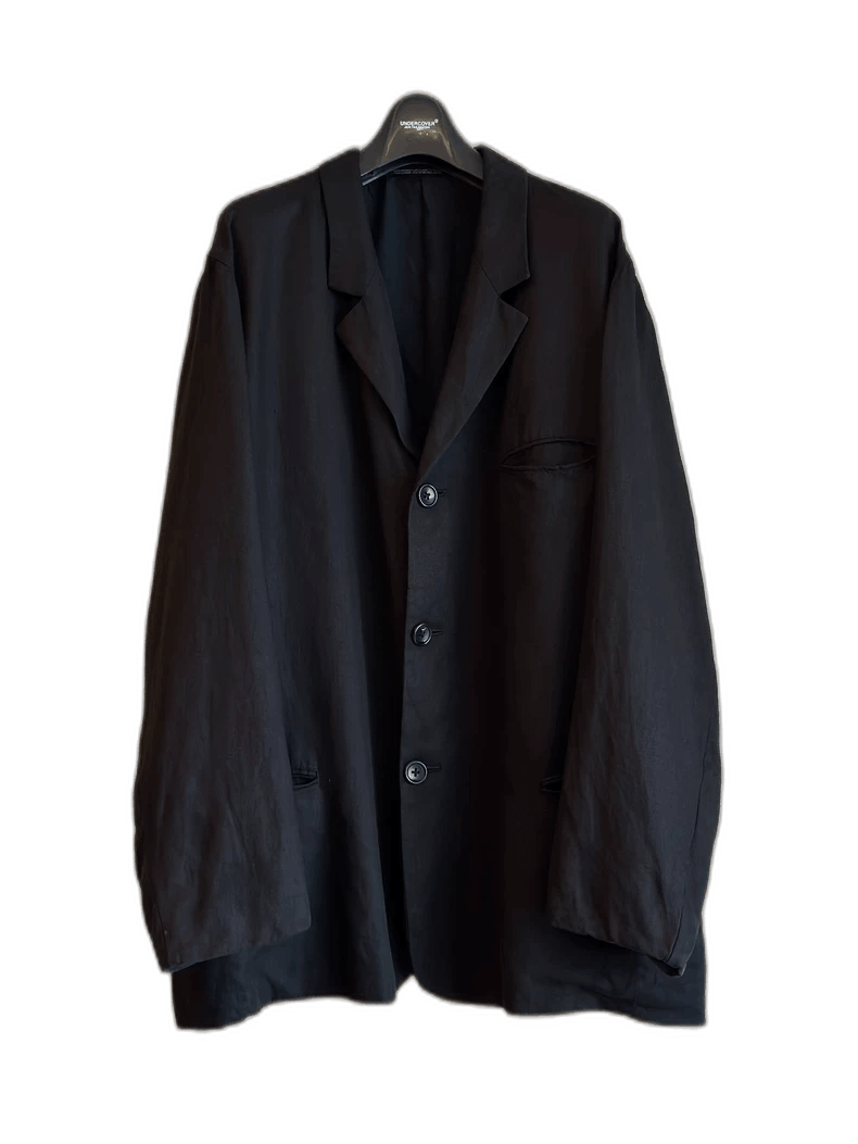 Yohji Yamamoto yohji yamamoto linen oversized jacket Size US M / EU 48-50 / 2 - 1 Thumbnail